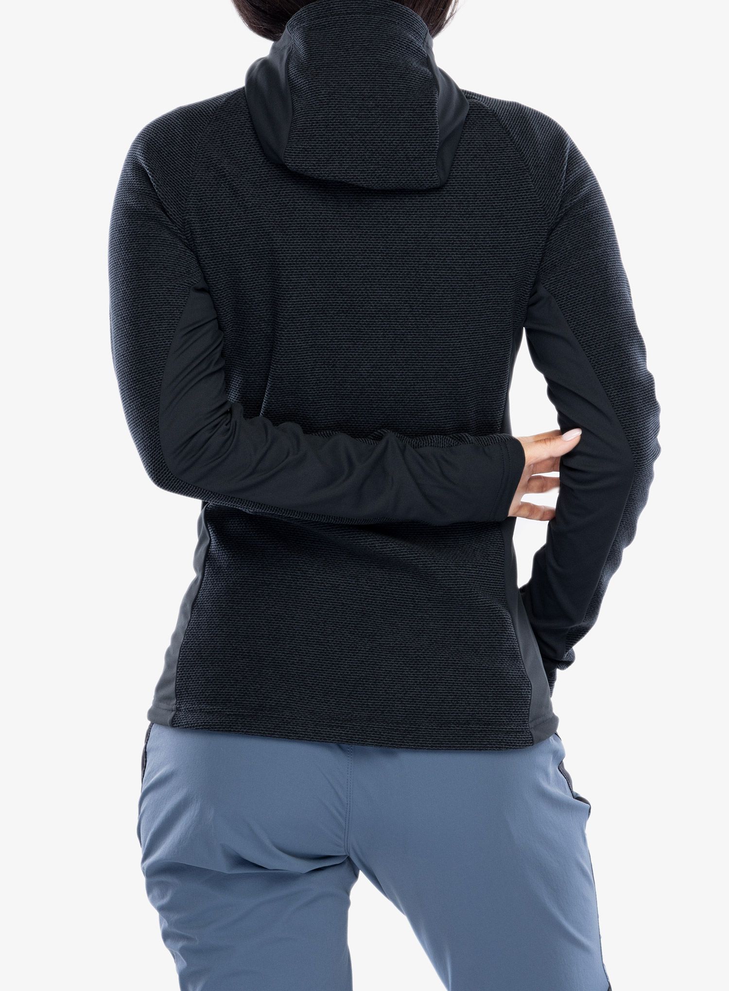 Кофта флісова жіноча Rab Capacitor Hoody - beluga