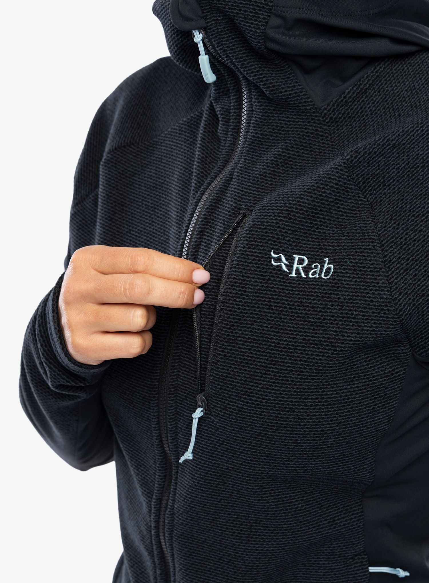 Кофта флісова жіноча Rab Capacitor Hoody - beluga