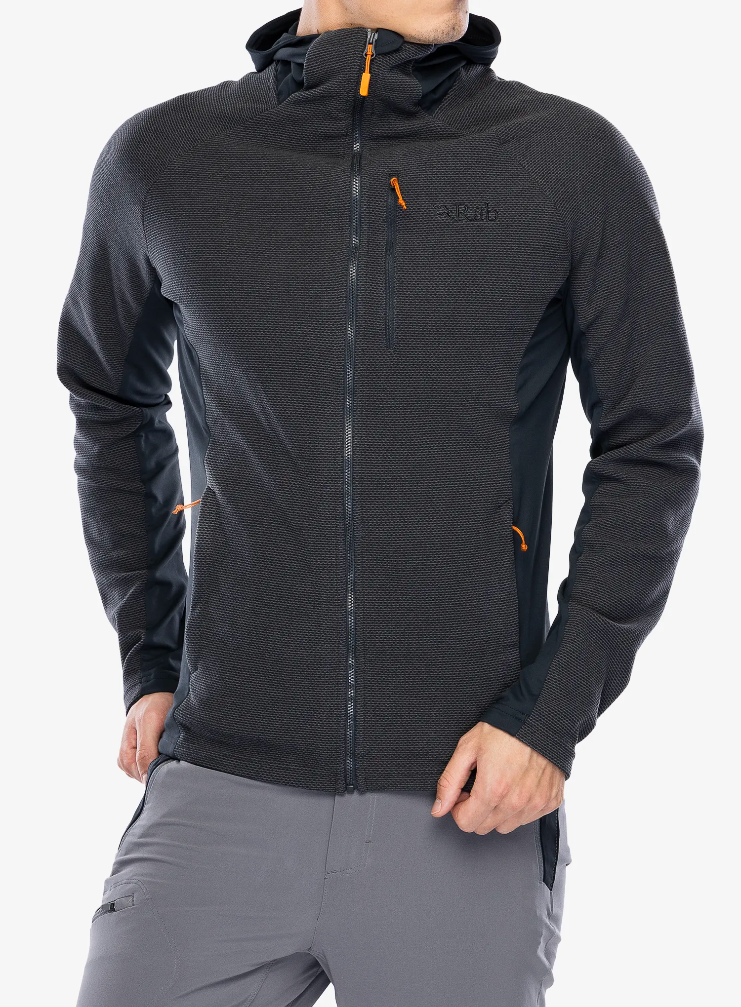 Кофта з каптуром Rab Capacitor Hoody - graphene