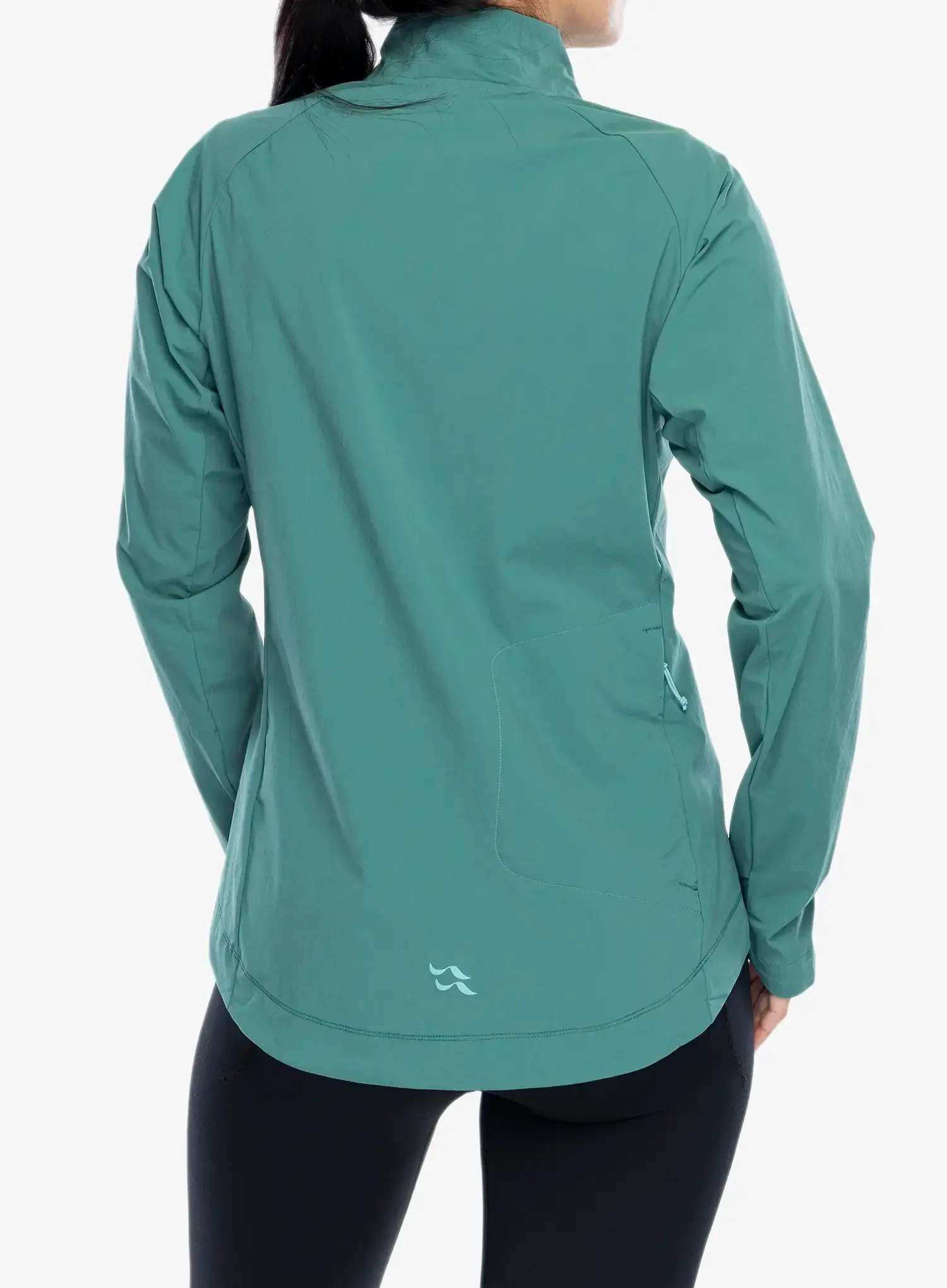 Жіноча велофутболка Rab Cinder Borealis Jacket - eucalyptus