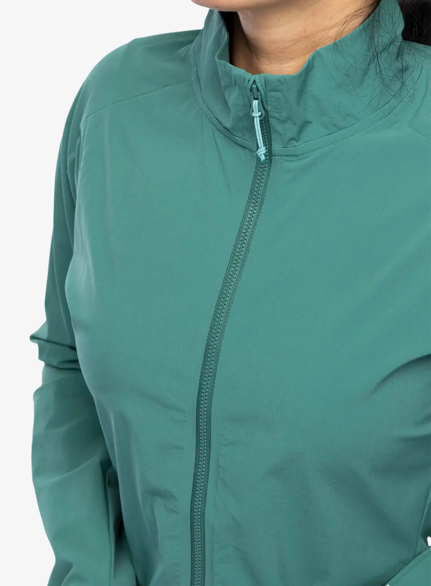 Жіноча велофутболка Rab Cinder Borealis Jacket - eucalyptus