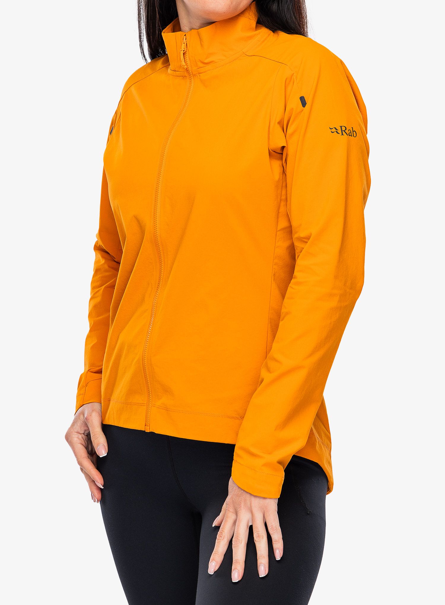 Жіноча велофутболка Rab Cinder Borealis Jacket - marmalade