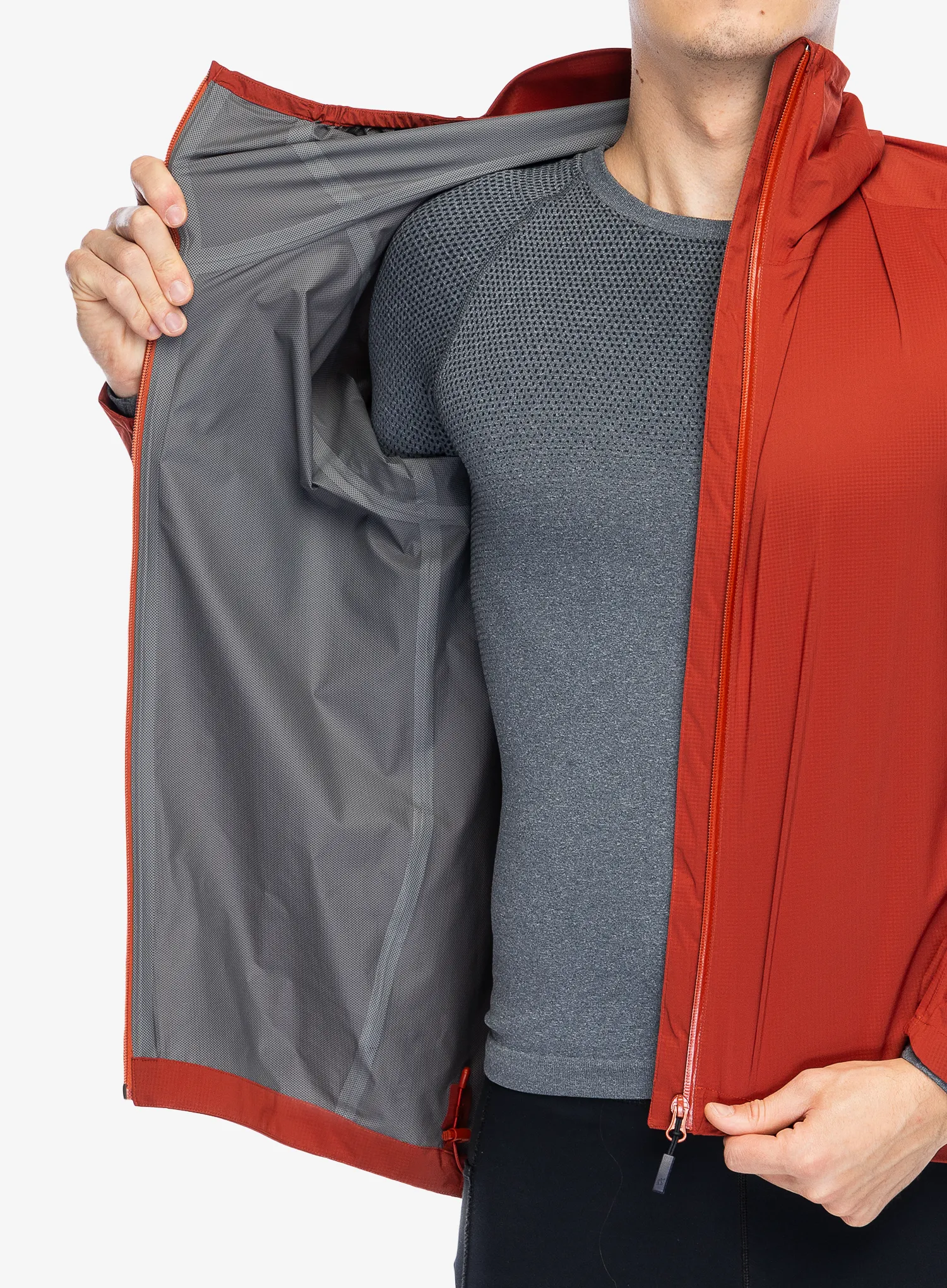 Велокуртка Rab Cinder Downpour Light Jacket - tuscan red