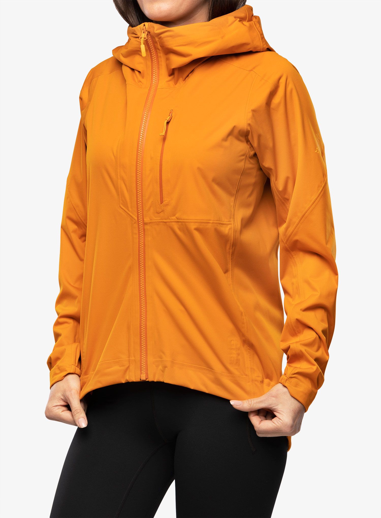 Куртка з мембраною жіноча Rab Cinder Kinetic Jacket - marmalade