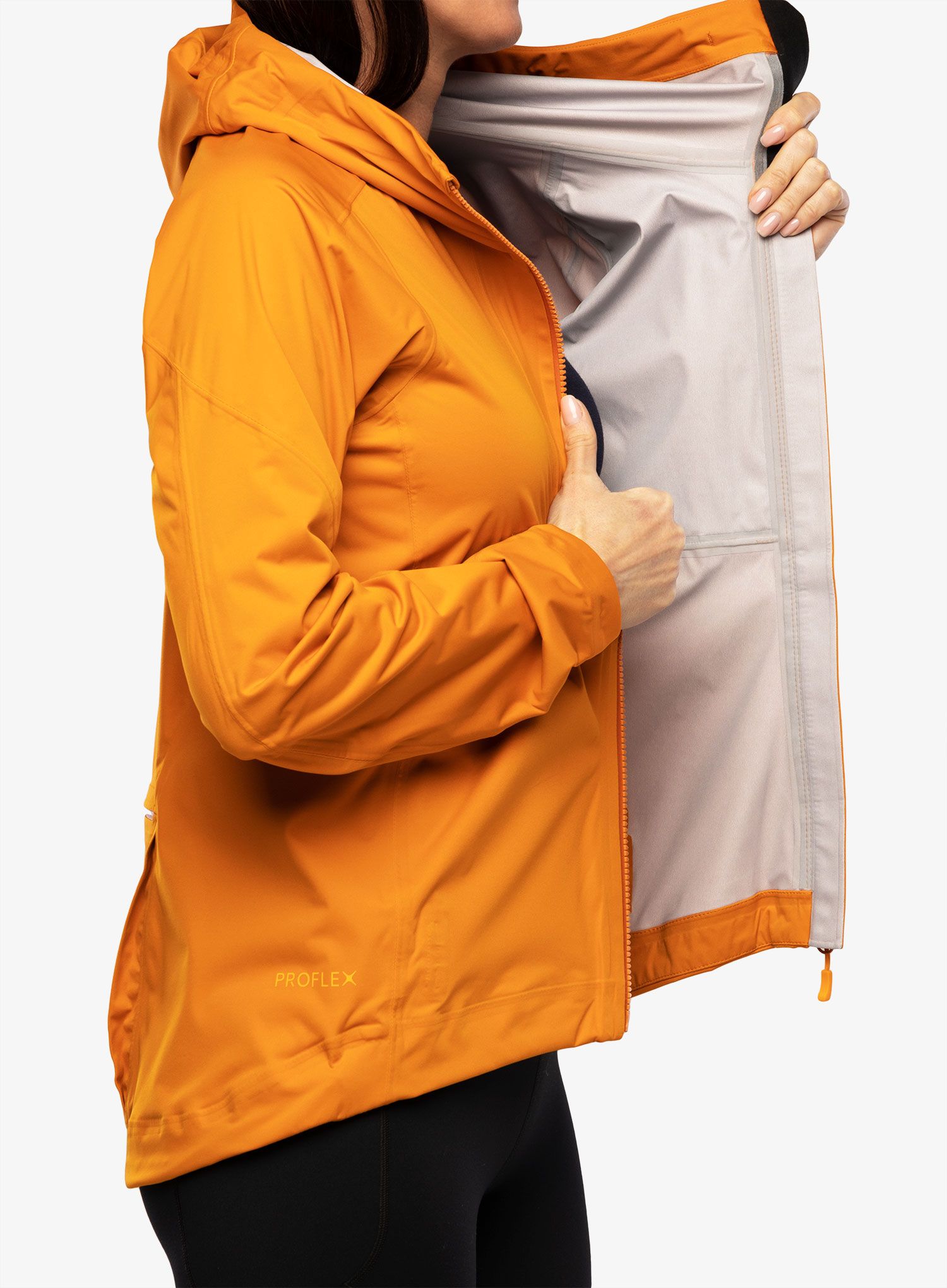 Куртка з мембраною жіноча Rab Cinder Kinetic Jacket - marmalade