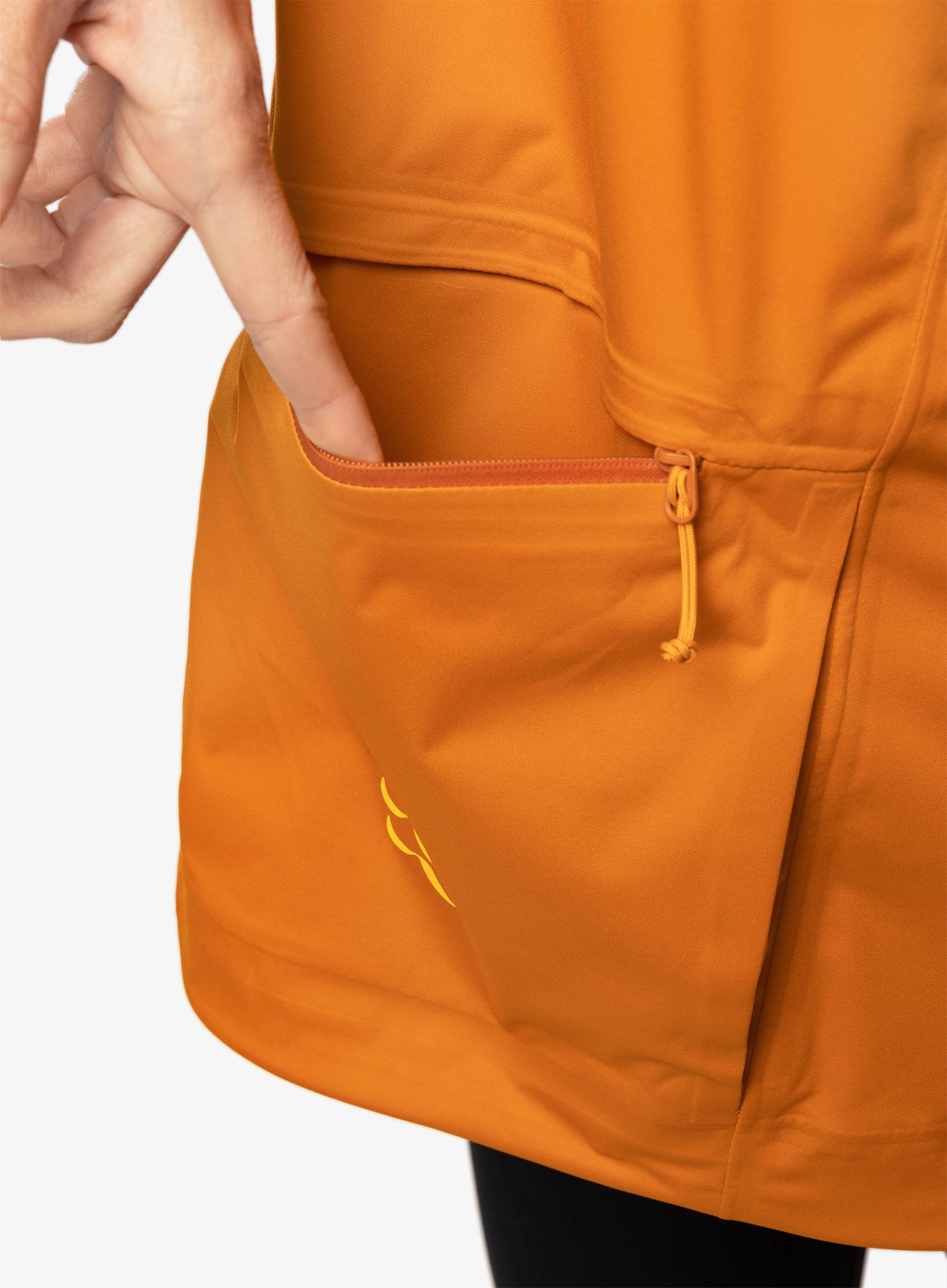 Куртка з мембраною жіноча Rab Cinder Kinetic Jacket - marmalade