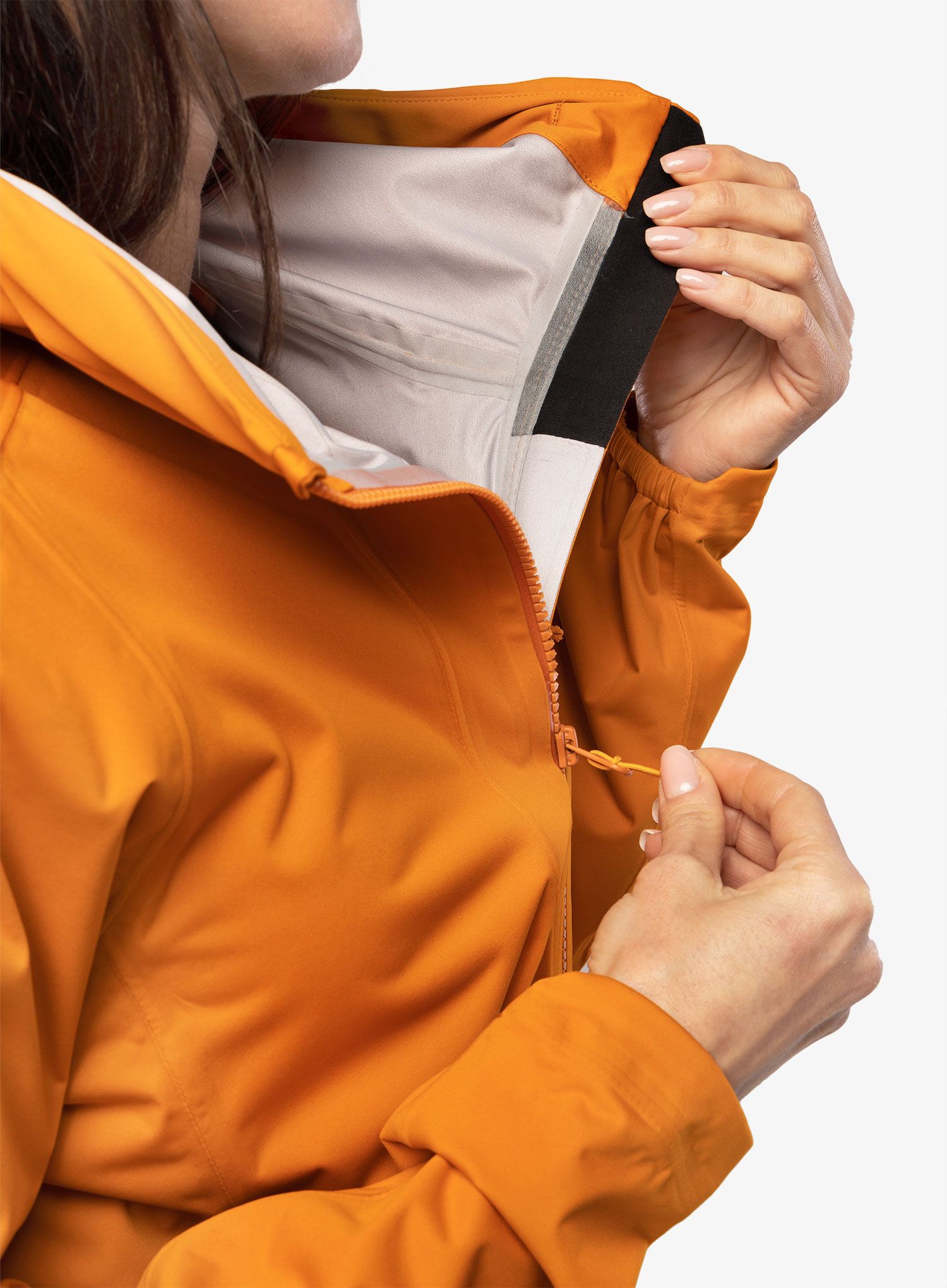 Куртка з мембраною жіноча Rab Cinder Kinetic Jacket - marmalade