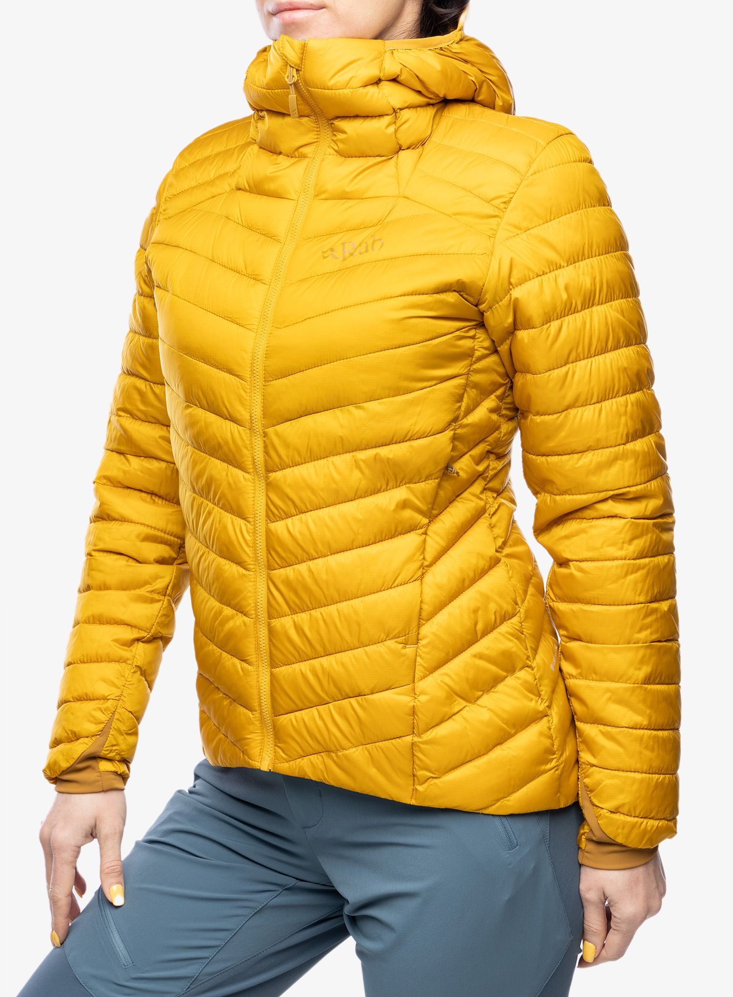 Куртка утеплена жіноча Rab Cirrus Alpine Jacket - sahara