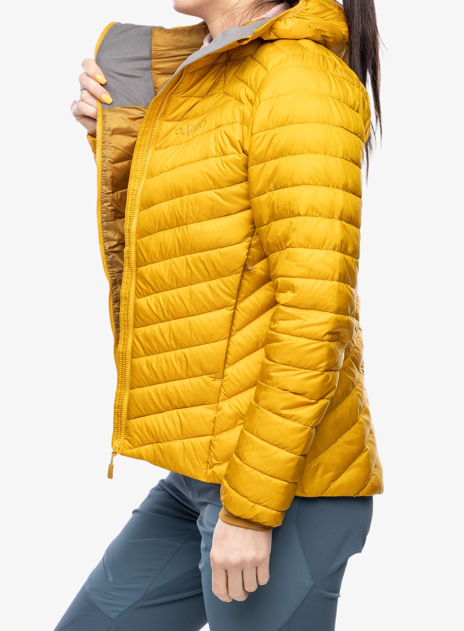 Куртка утеплена жіноча Rab Cirrus Alpine Jacket - sahara