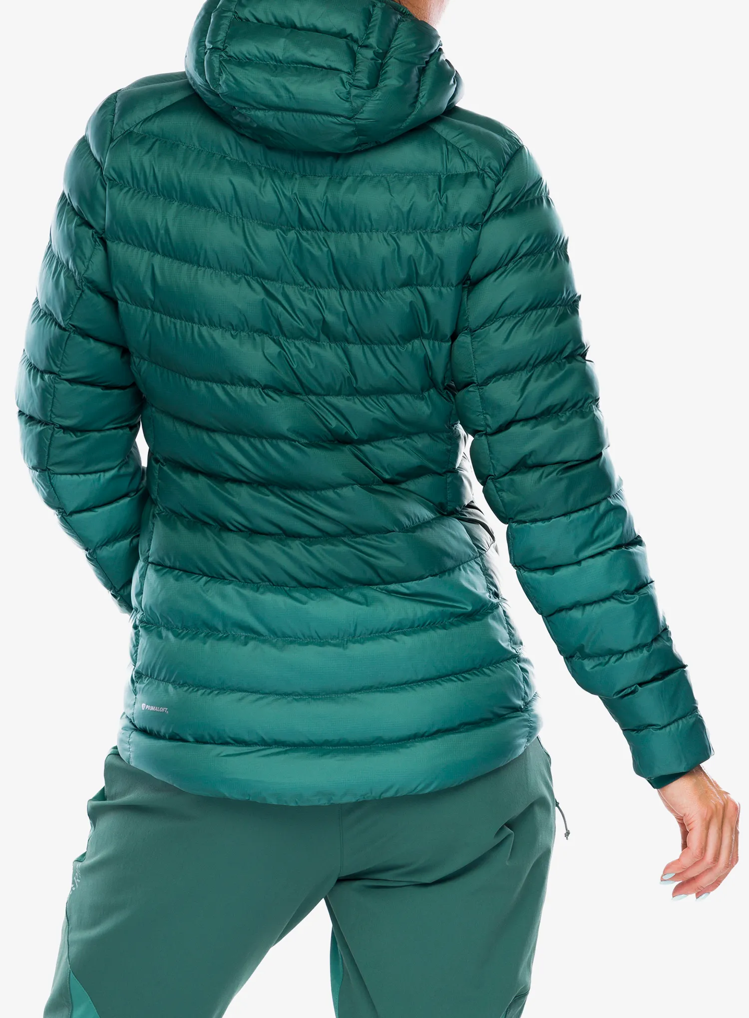 Куртка утеплена жіноча Rab Cirrus Alpine - green slate/eucalyptus