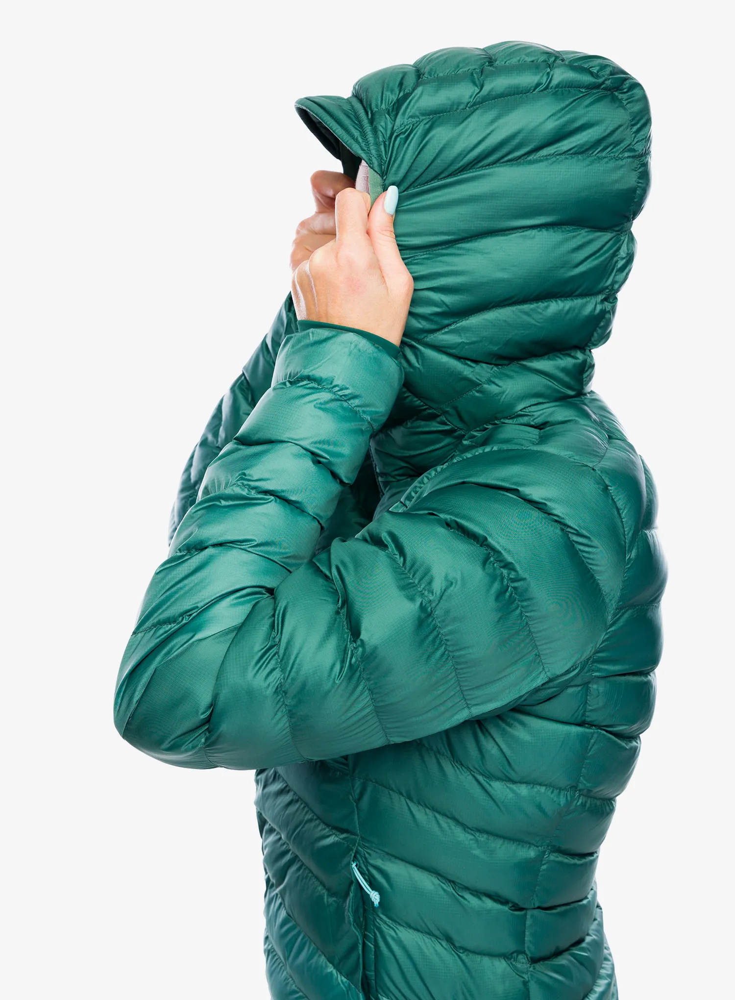 Куртка утеплена жіноча Rab Cirrus Alpine - green slate/eucalyptus
