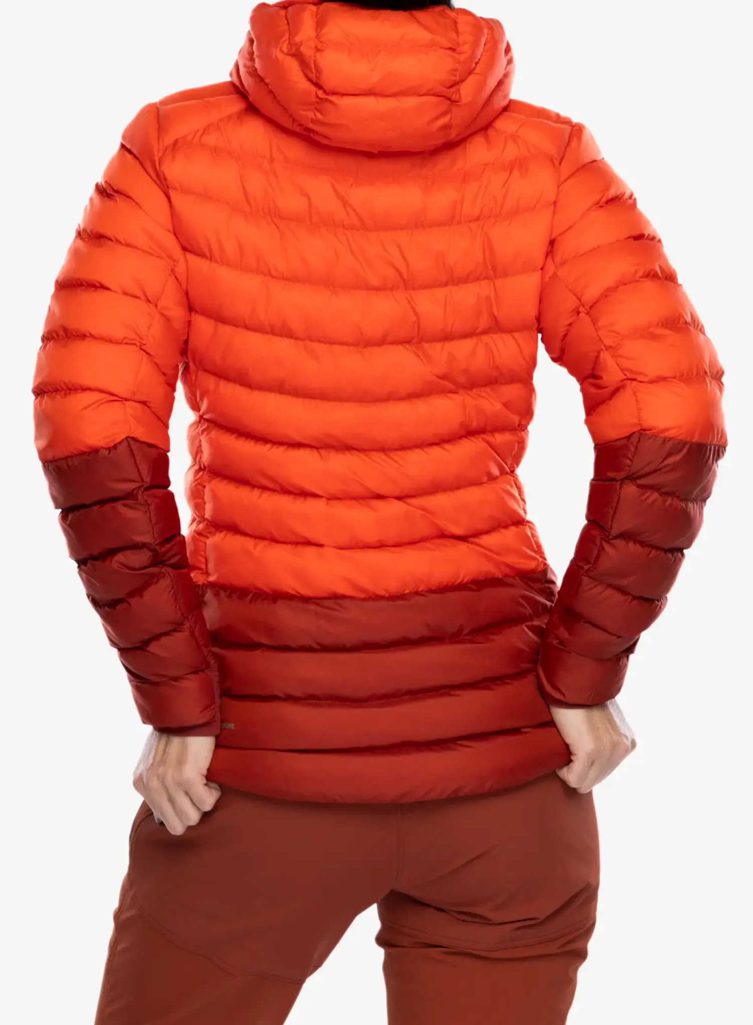 Куртка утеплена жіноча Rab Cirrus Alpine - red grapefruit/tuscan red