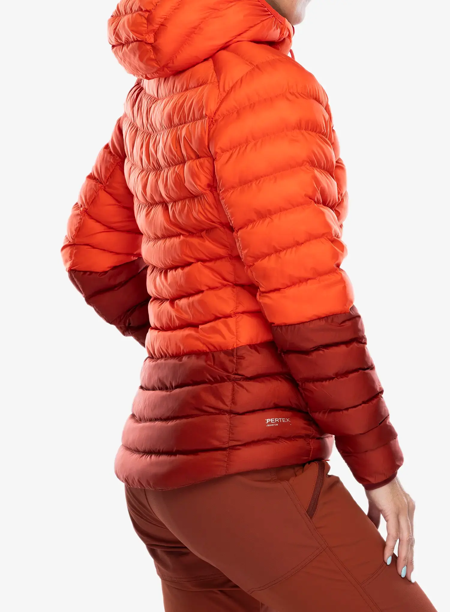 Куртка утеплена жіноча Rab Cirrus Alpine - red grapefruit/tuscan red
