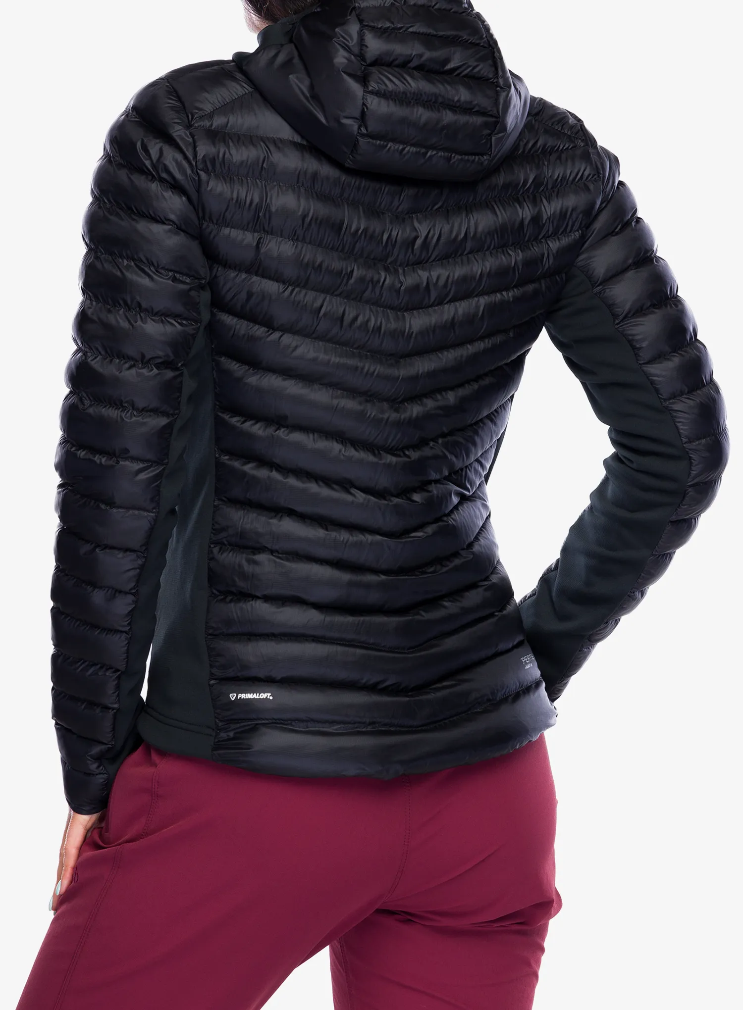 Куртка утеплена жіноча Rab Cirrus Flex Hoody - black