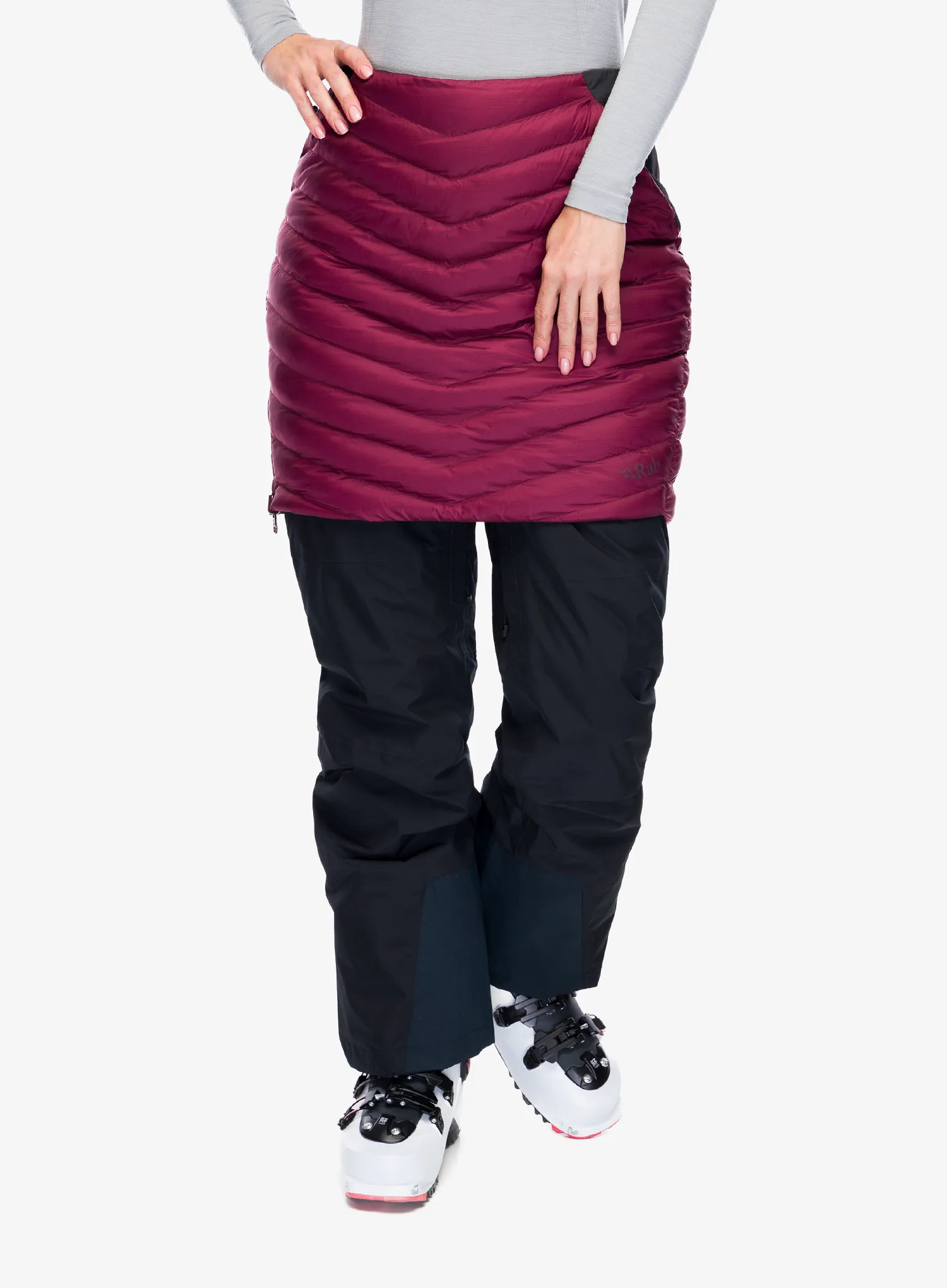Спідниця утеплена Rab Cirrus Skirt - deep heather/black