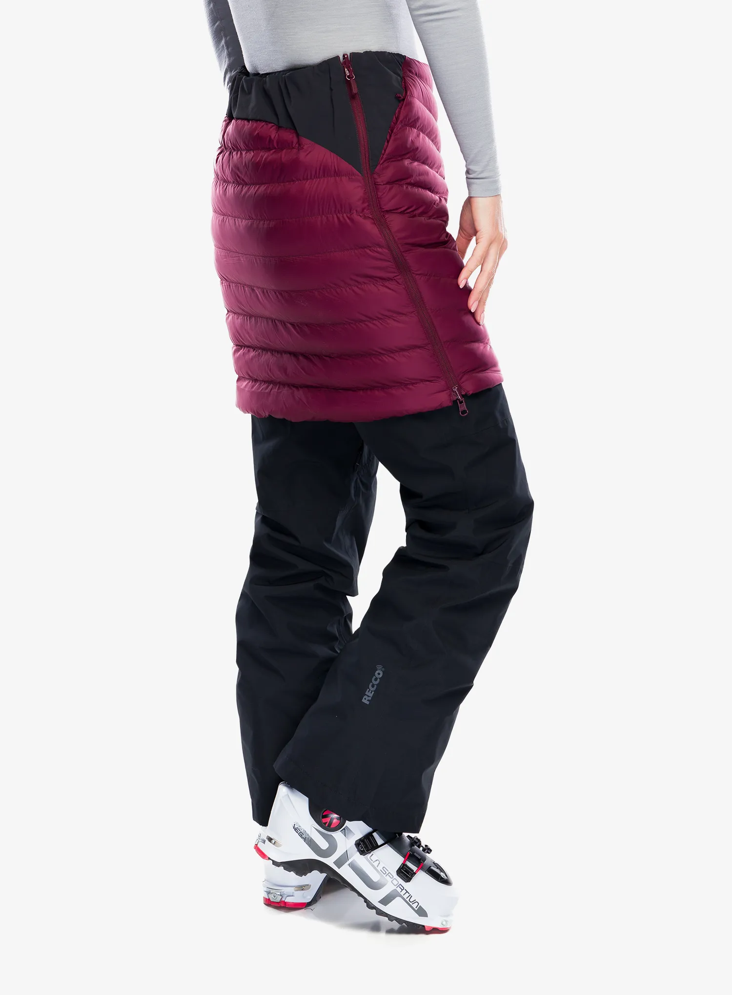 Спідниця утеплена Rab Cirrus Skirt - deep heather/black