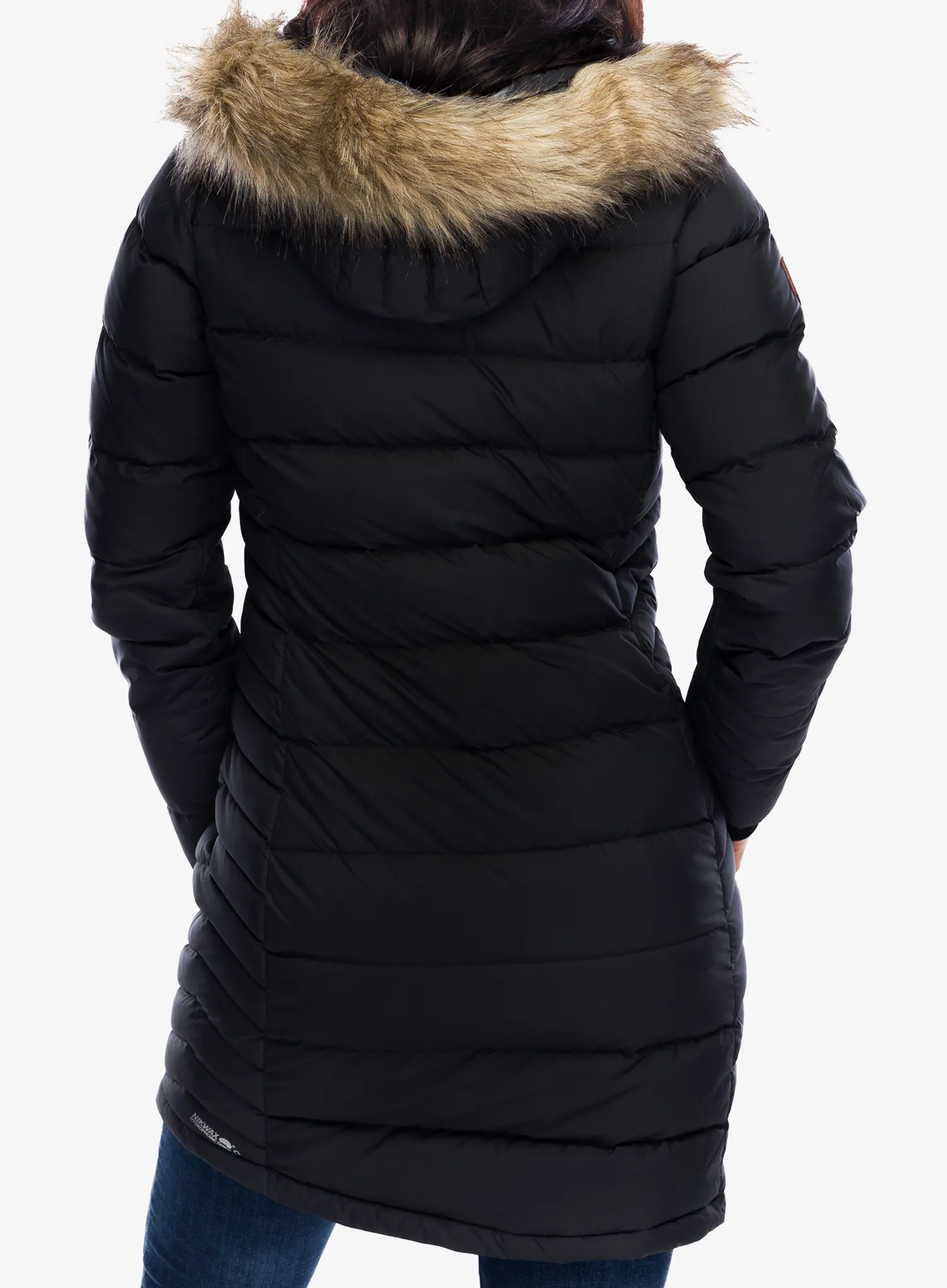 Плащ пуховий жіночий Rab Deep Cover Parka - black