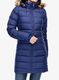 Плащ пуховий жіночий Rab Deep Cover Parka - patriot blue