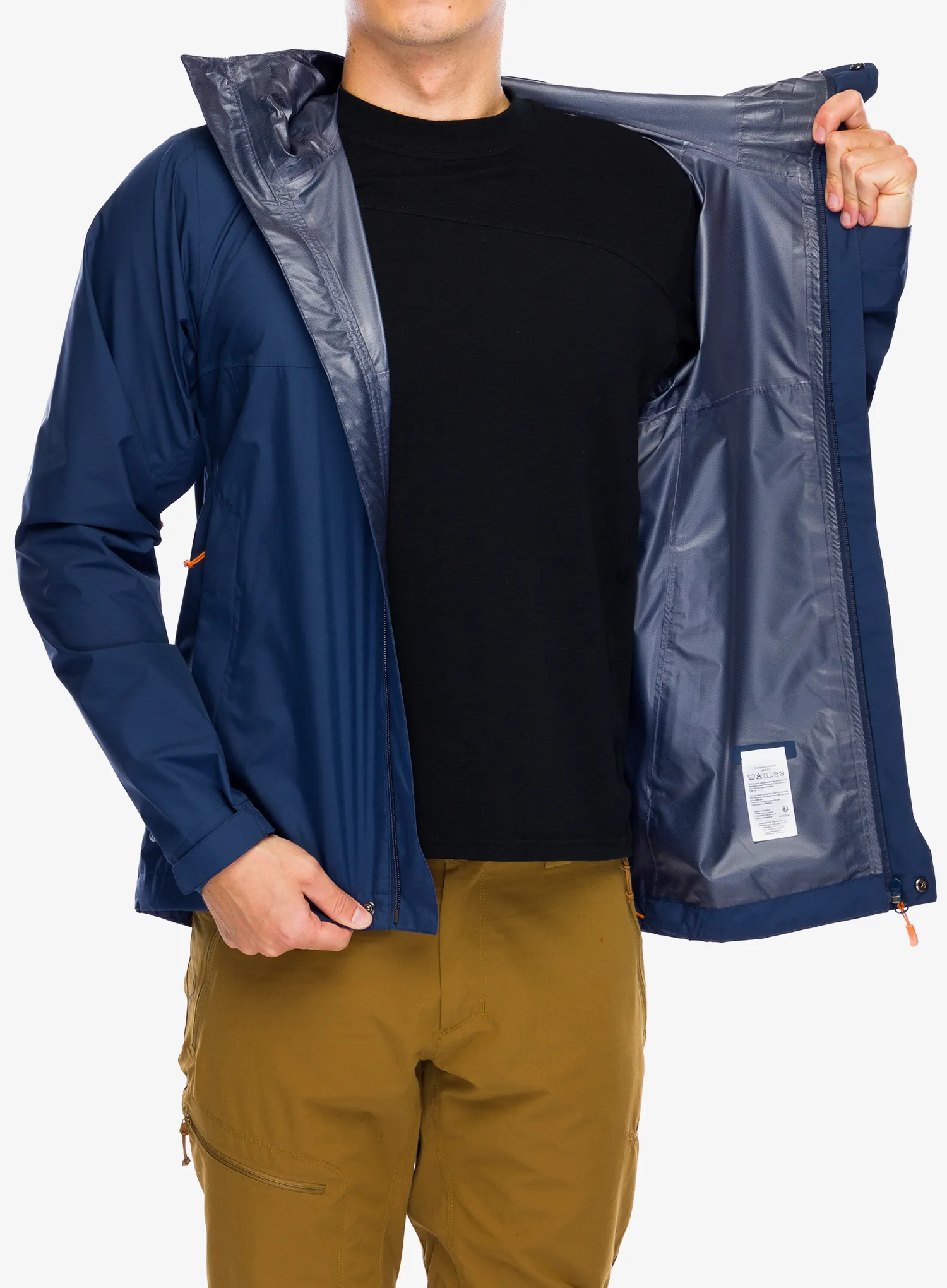 Куртка дощовик Rab Downpour Eco Jacket - deep ink