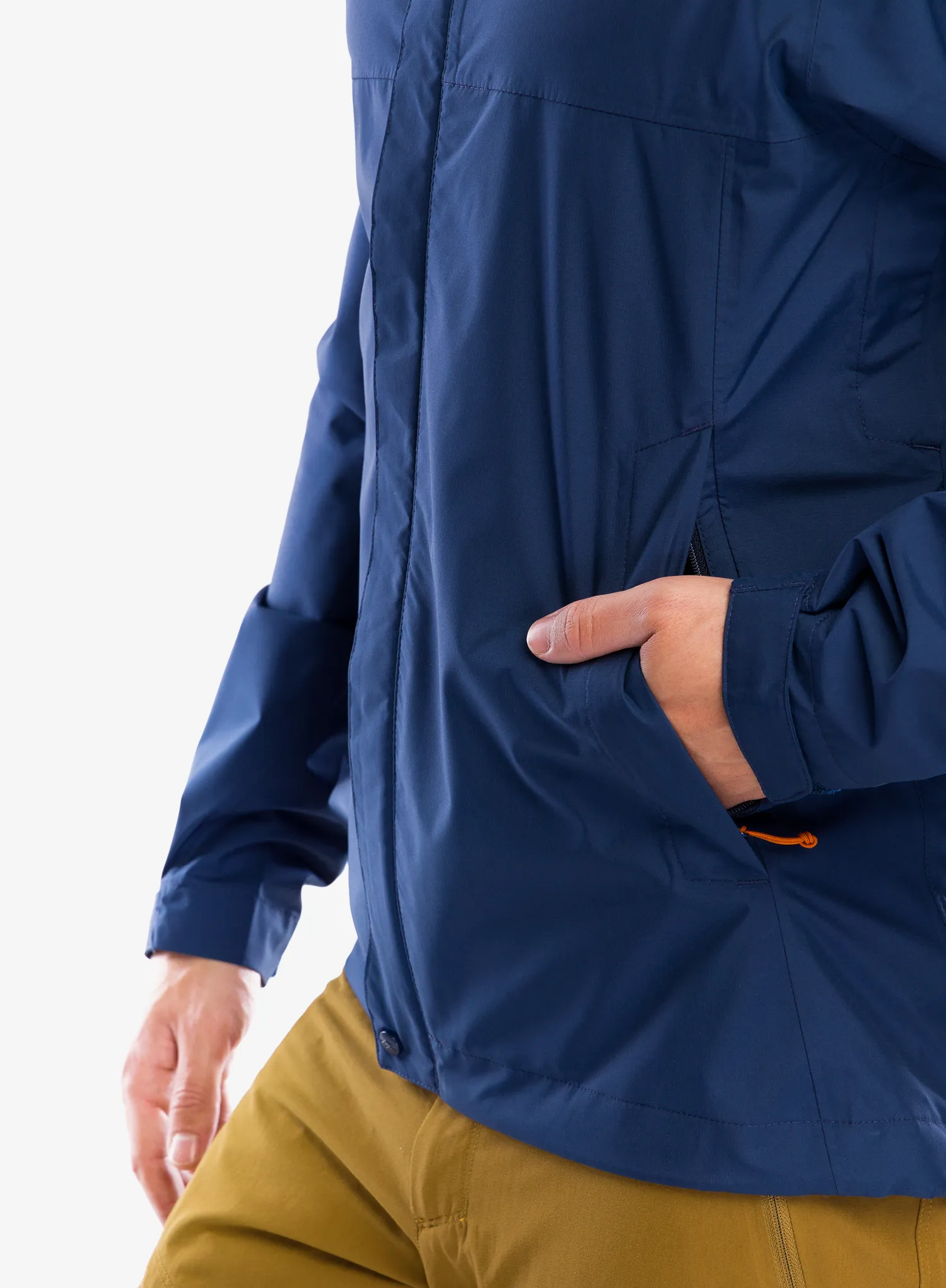 Куртка дощовик Rab Downpour Eco Jacket - deep ink