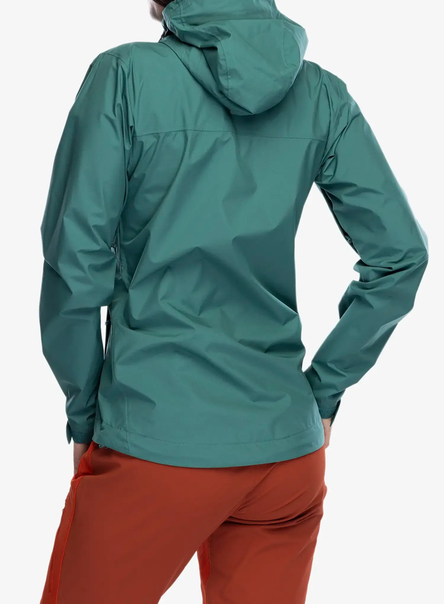 Куртка дощовик жіноча Rab Downpour Eco Jacket - eucalyptus