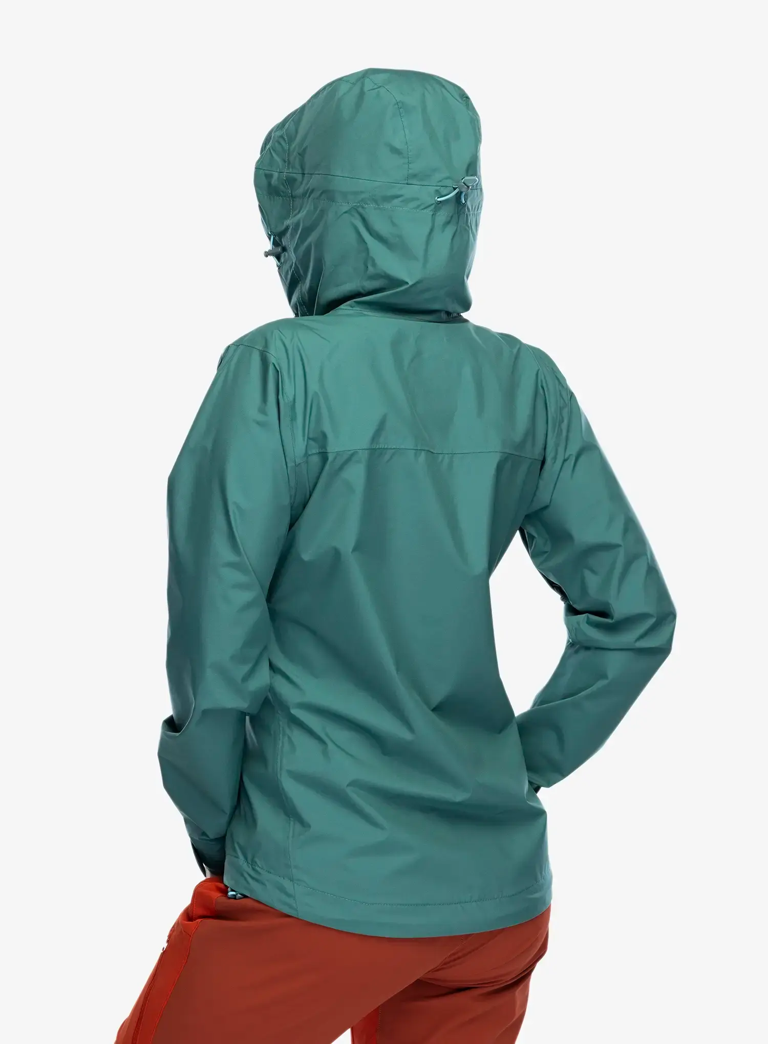 Куртка дощовик жіноча Rab Downpour Eco Jacket - eucalyptus