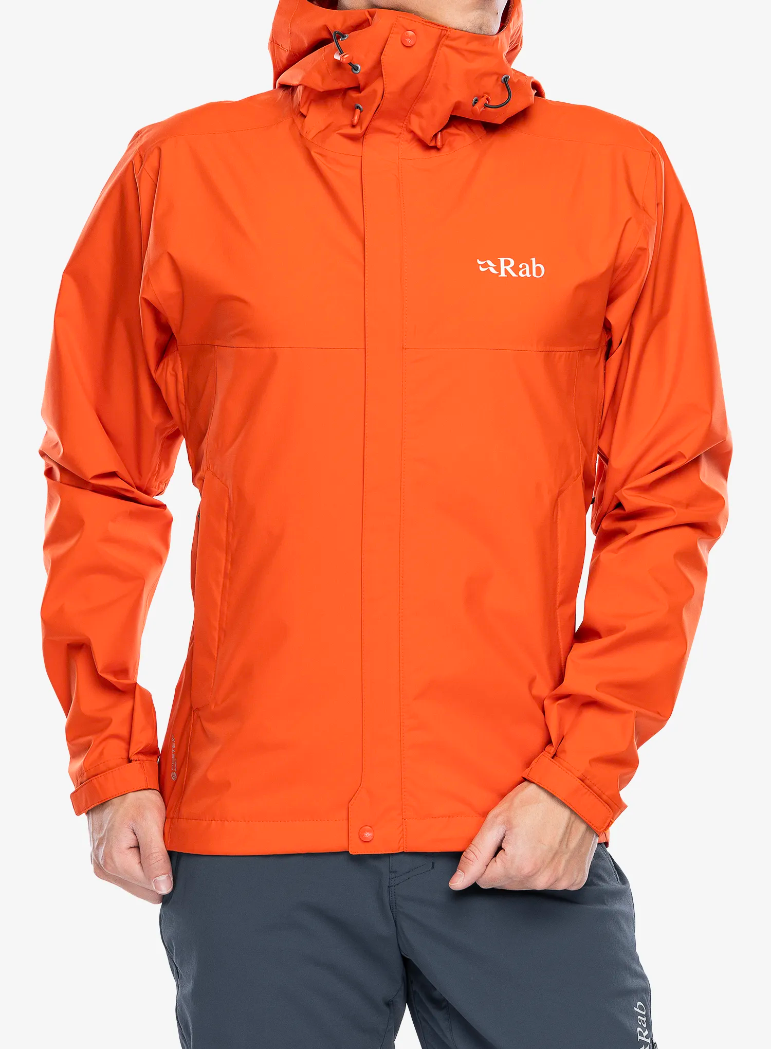 Куртка дощовик Rab Downpour Eco Jacket - firecracker