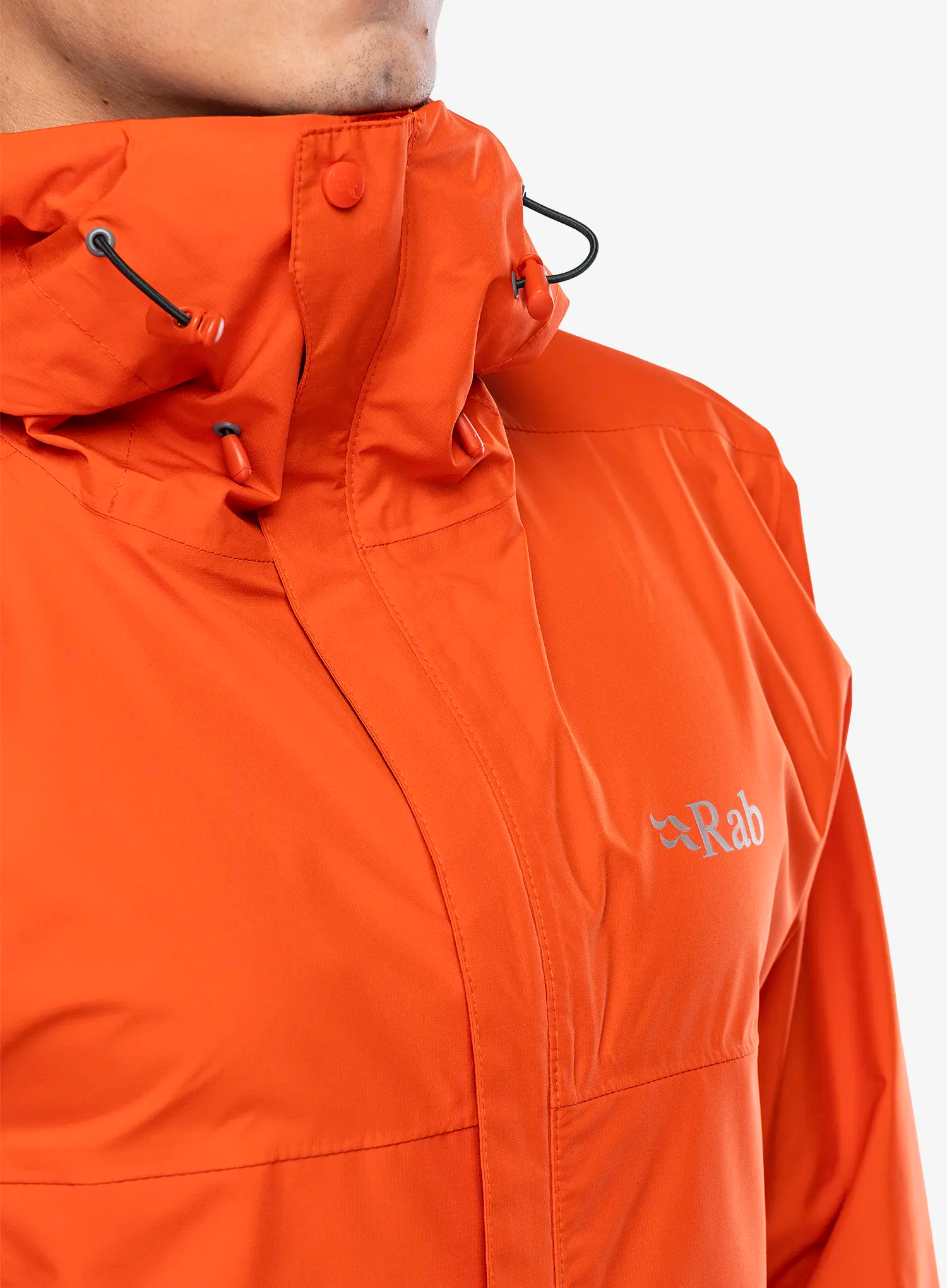 Куртка дощовик Rab Downpour Eco Jacket - firecracker