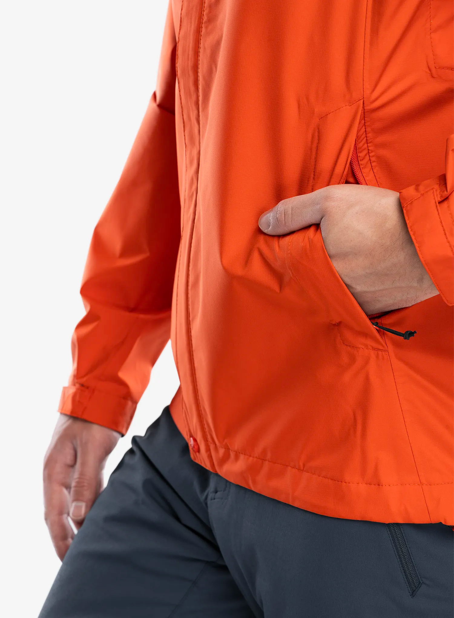 Куртка дощовик Rab Downpour Eco Jacket - firecracker
