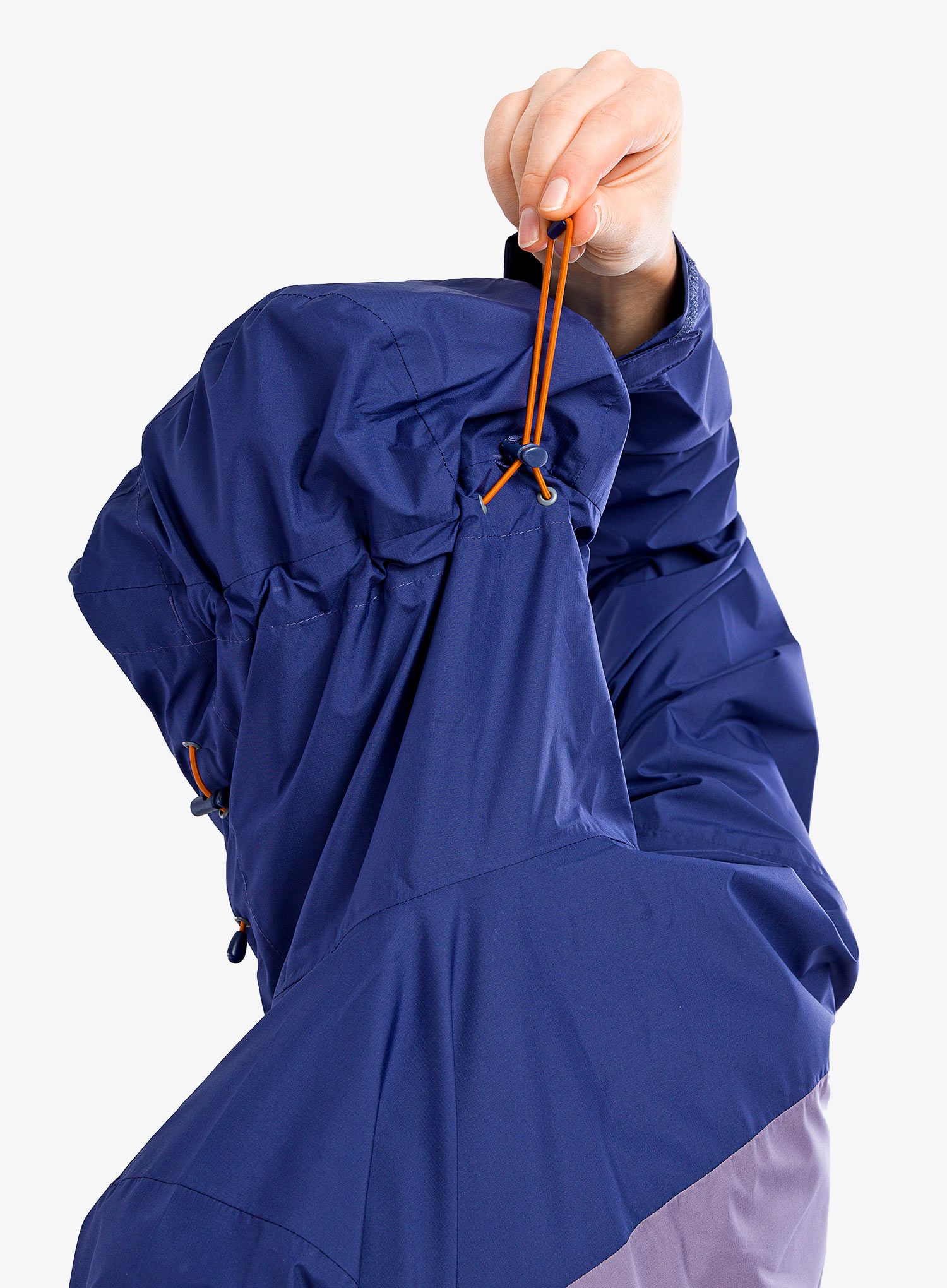 Куртка дощовик жіноча Rab Downpour Eco Jacket - patriot blue/purple sage