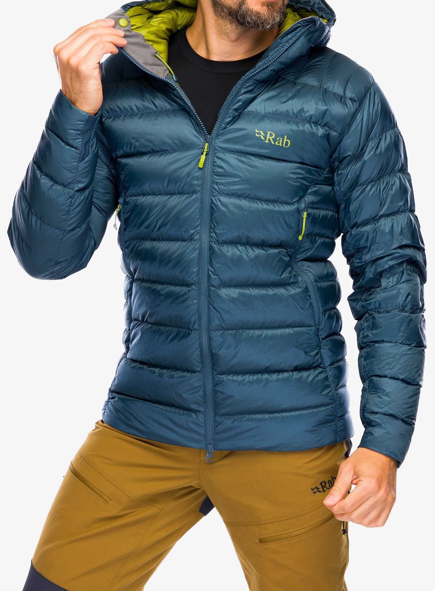 Пуховик Rab Electron Pro Jacket - orion blue