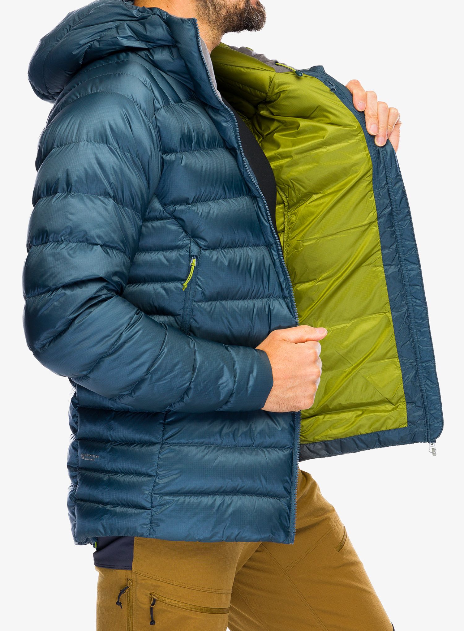 Пуховик Rab Electron Pro Jacket - orion blue