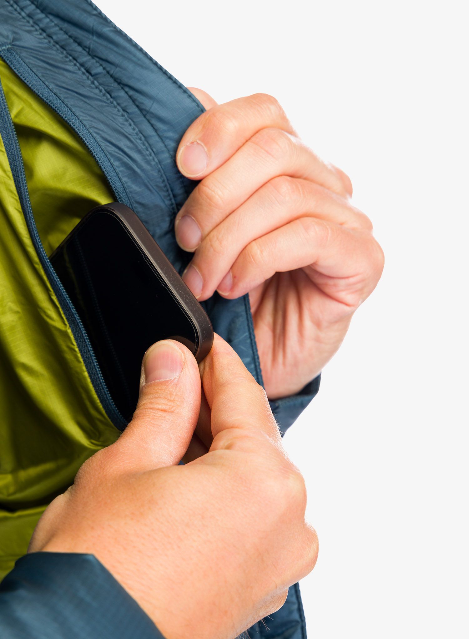 Пуховик Rab Electron Pro Jacket - orion blue