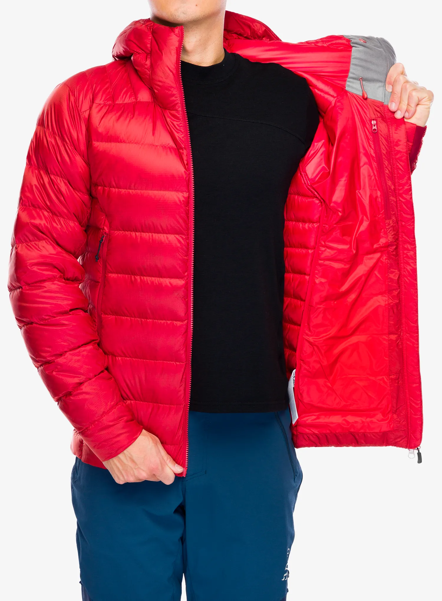 Пуховик Rab Electron Pro Jacket - tuscan red