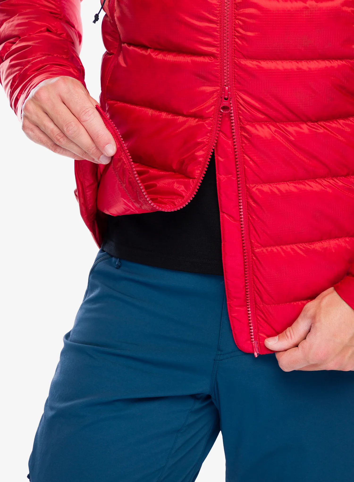 Пуховик Rab Electron Pro Jacket - tuscan red