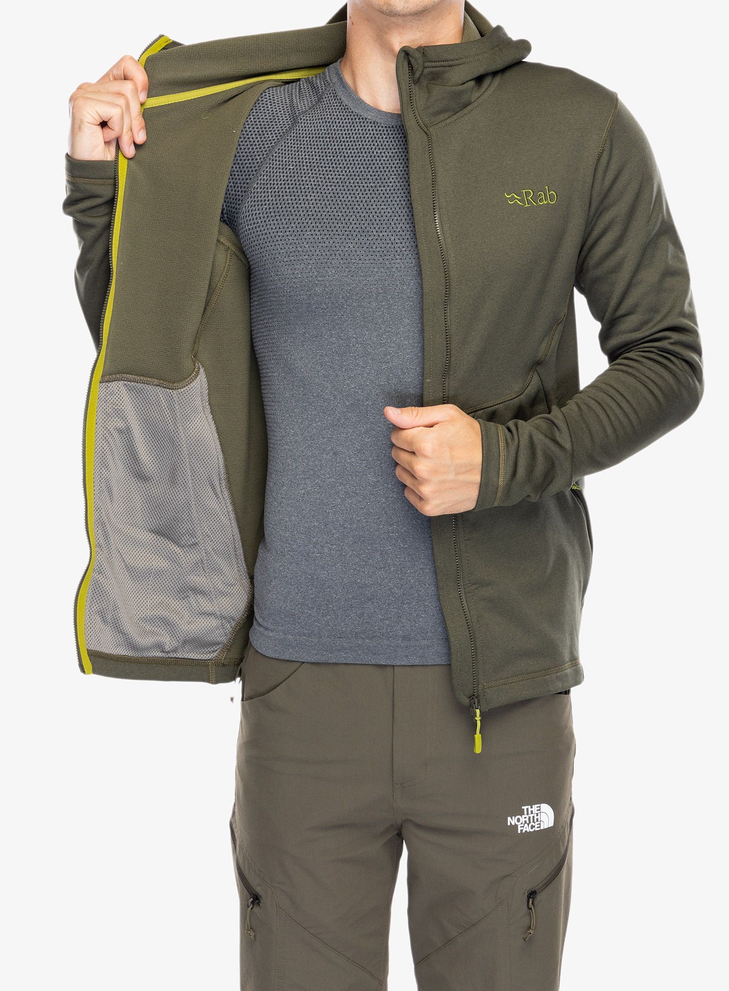 Фліска Rab Geon Hoody - army