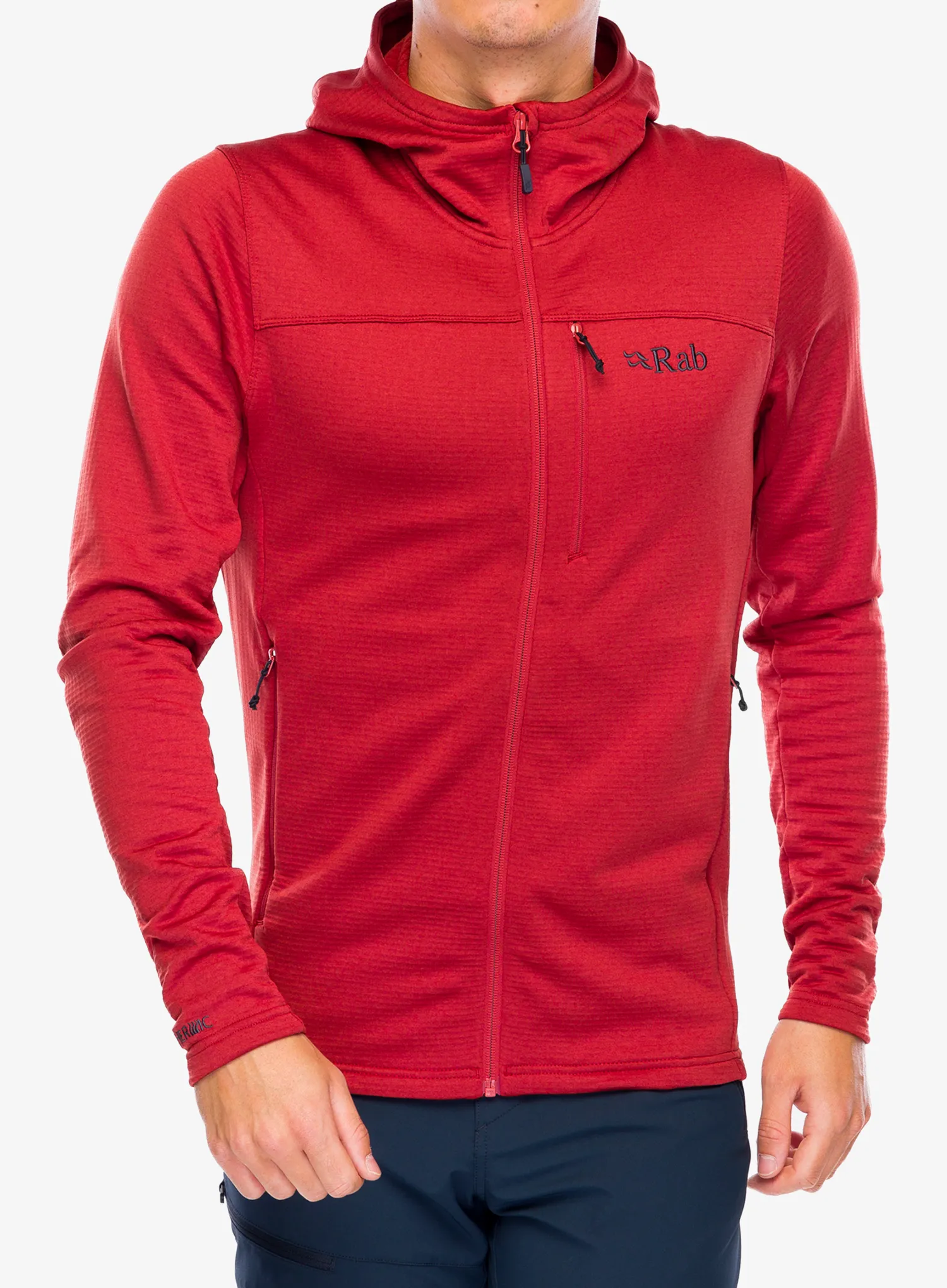 Кофта з каптуром Rab Graviton Hoody - tuscan red