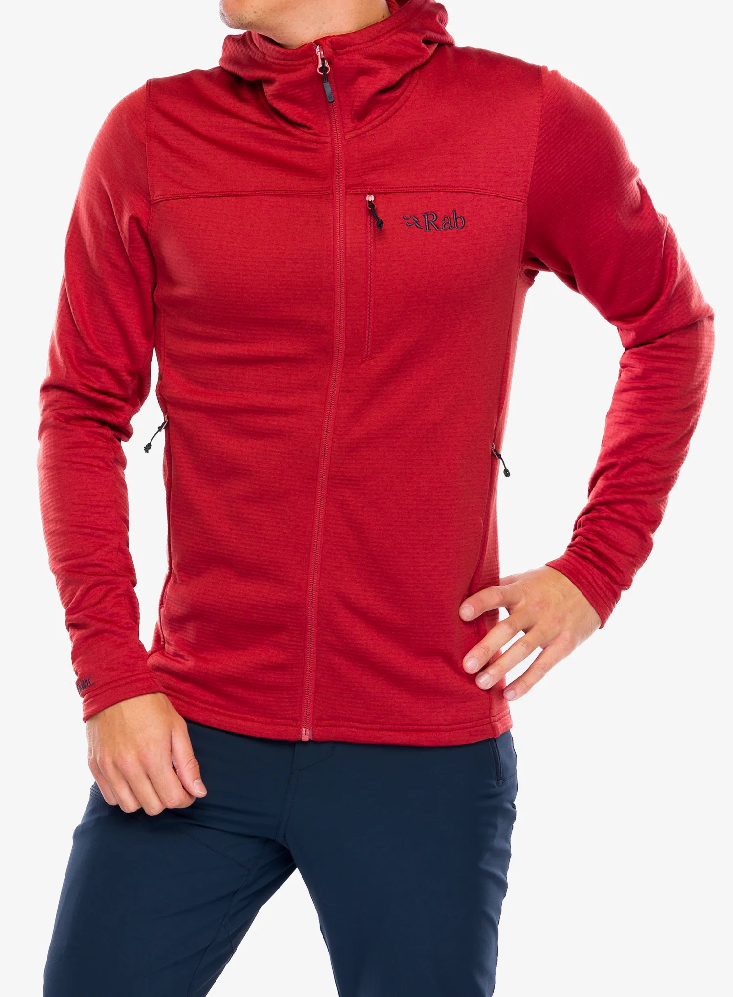 Кофта з каптуром Rab Graviton Hoody - tuscan red