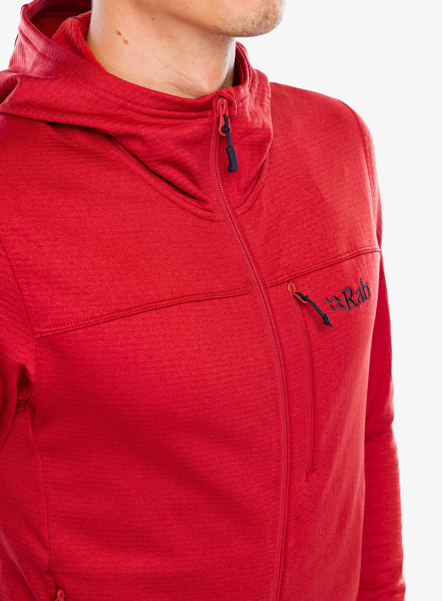 Кофта з каптуром Rab Graviton Hoody - tuscan red