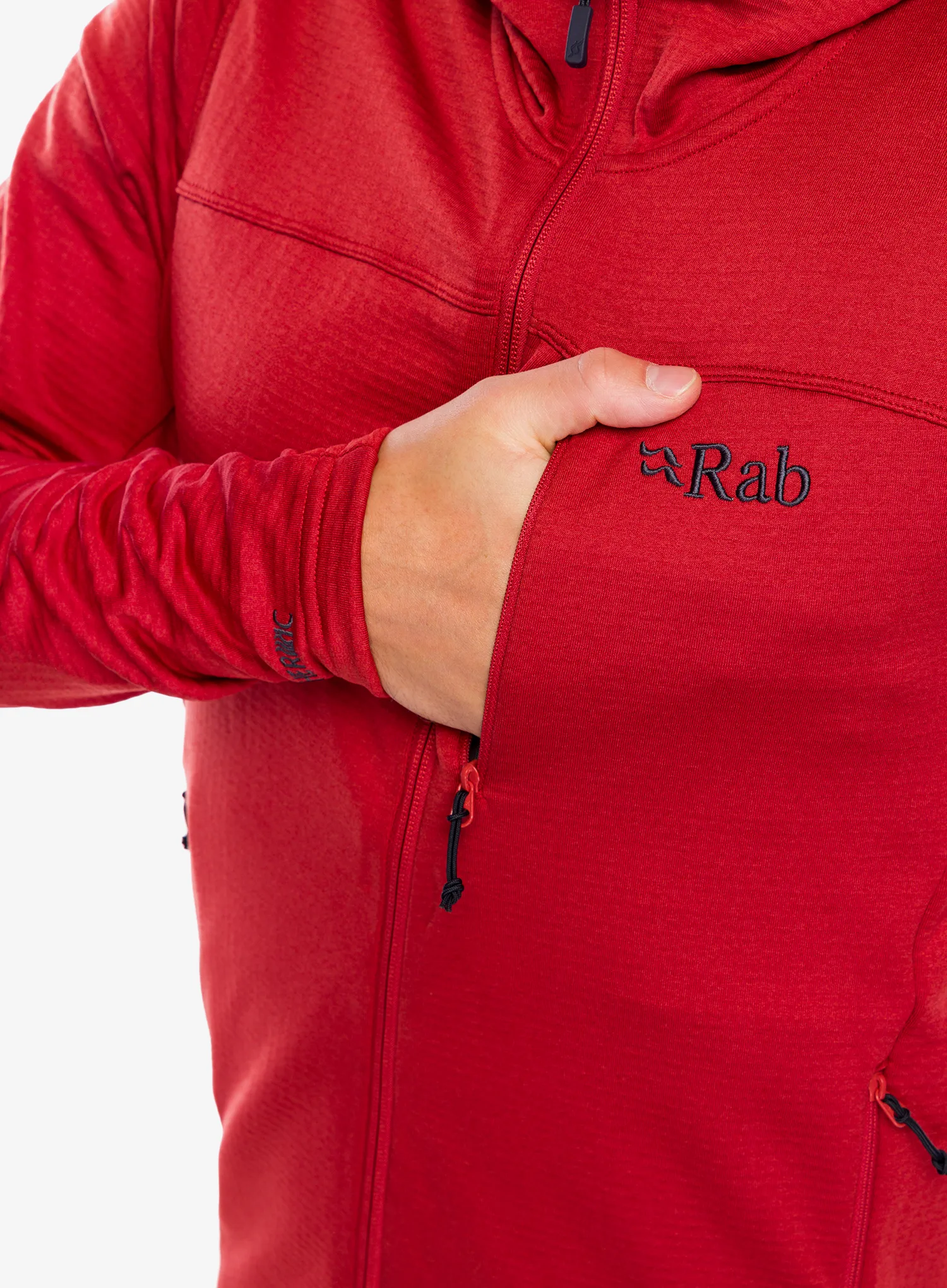 Кофта з каптуром Rab Graviton Hoody - tuscan red