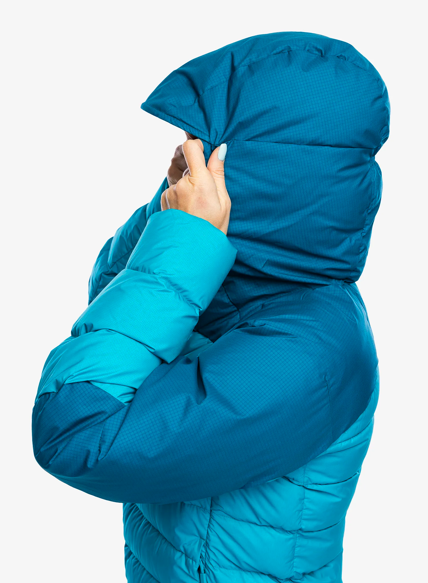 Пуховик жіноча Rab Infinity Alpine Jacket - ultramarine/aquamarine