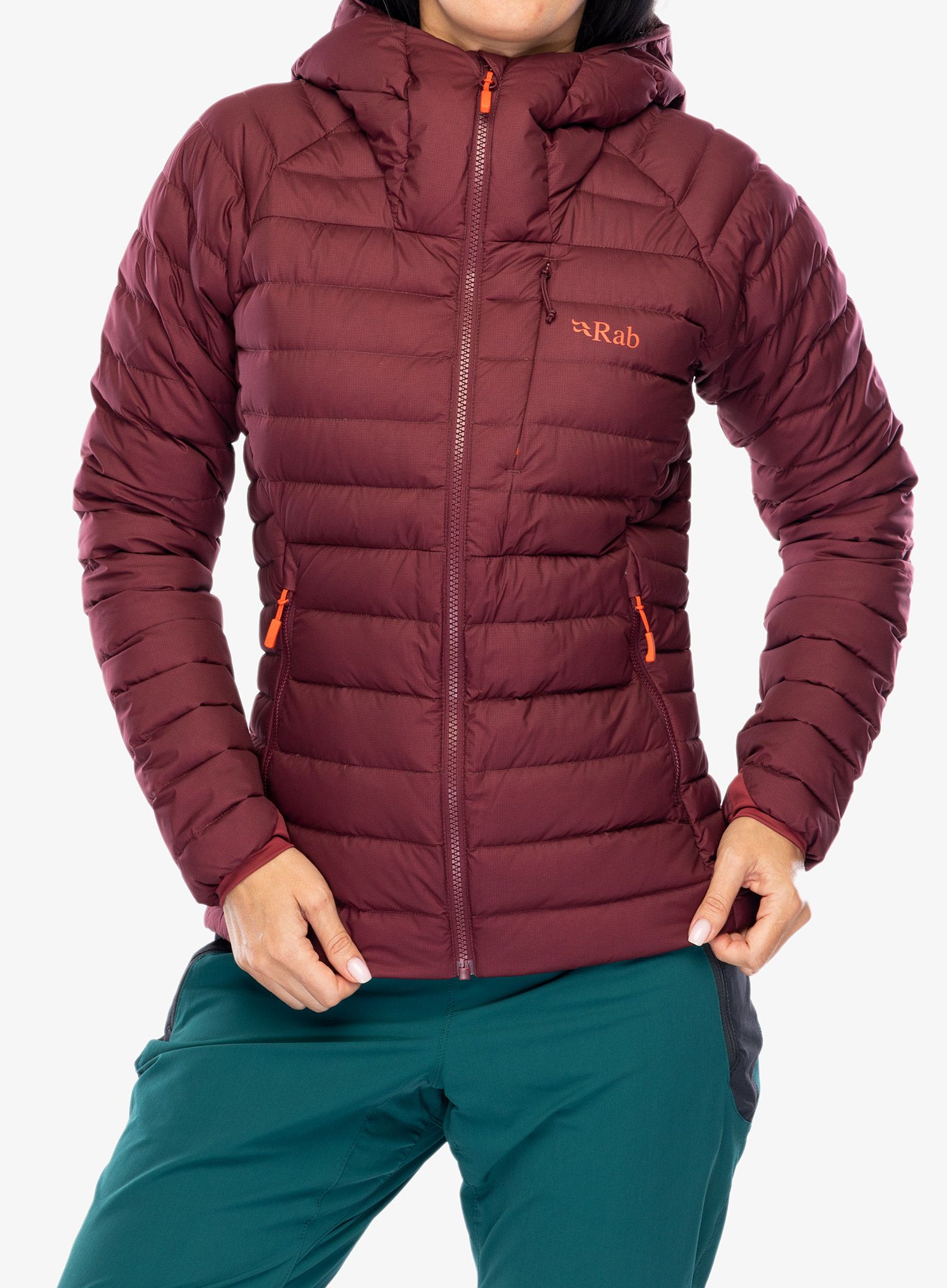 Куртка жіноча Rab Infinity Microlight Jacket - deep heather