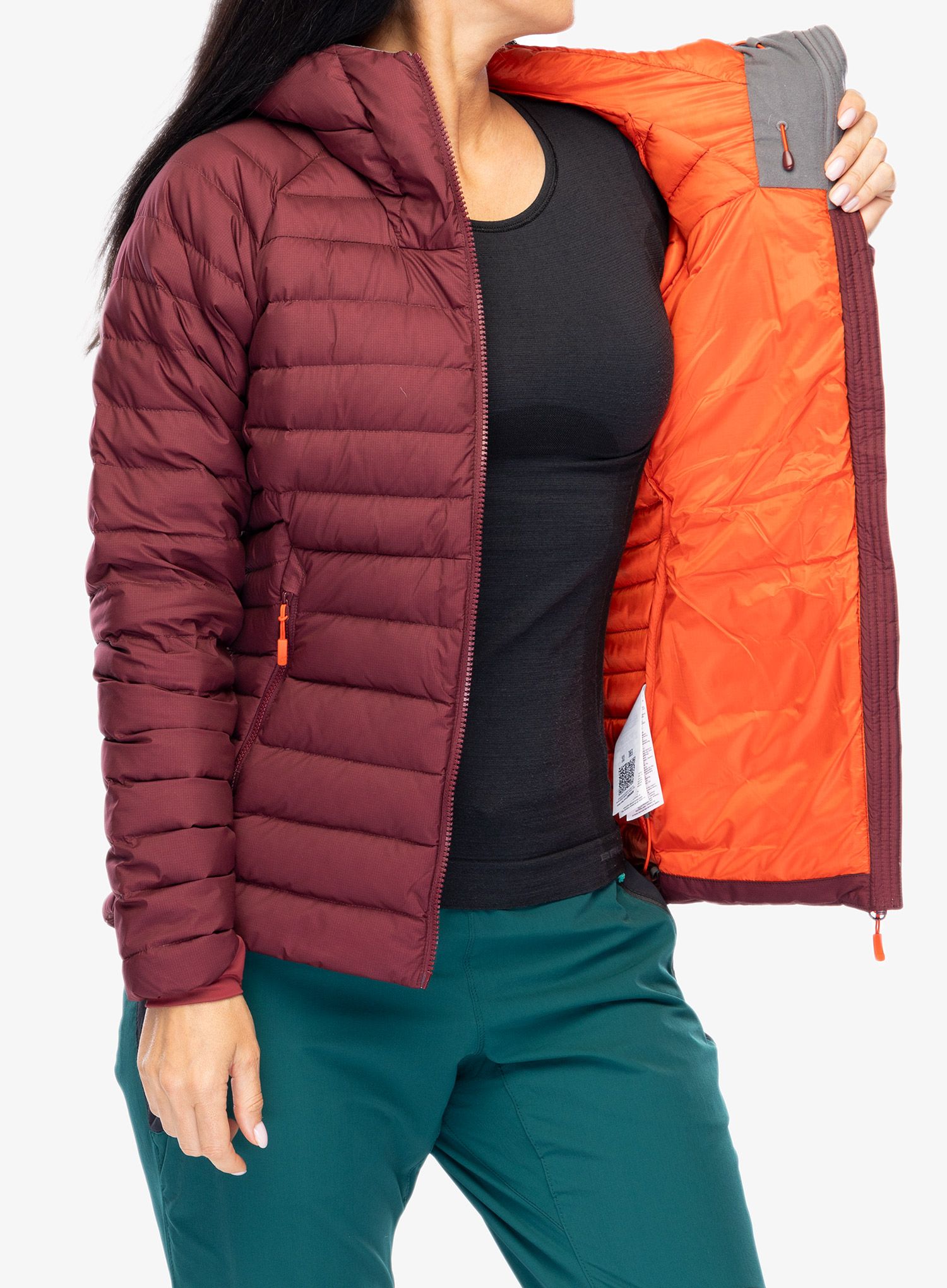 Куртка жіноча Rab Infinity Microlight Jacket - deep heather