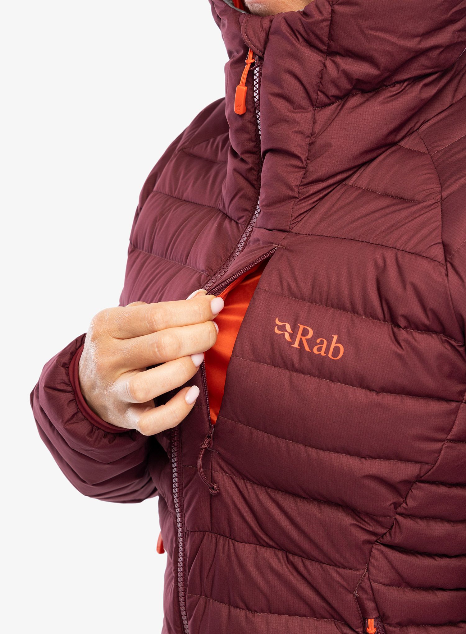 Куртка жіноча Rab Infinity Microlight Jacket - deep heather