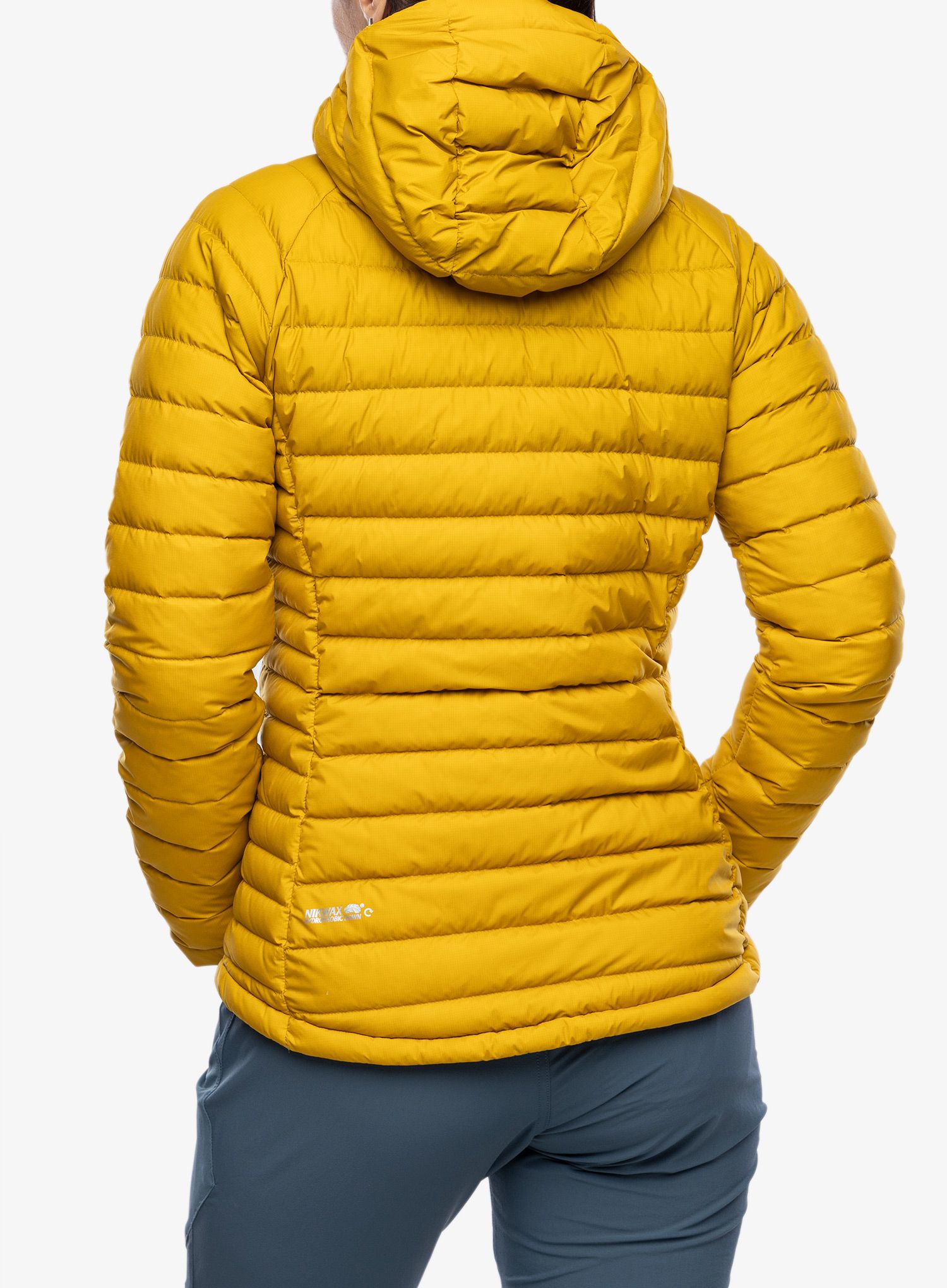 Пуховик жіноча Rab Infinity Microlight Jacket - sahara