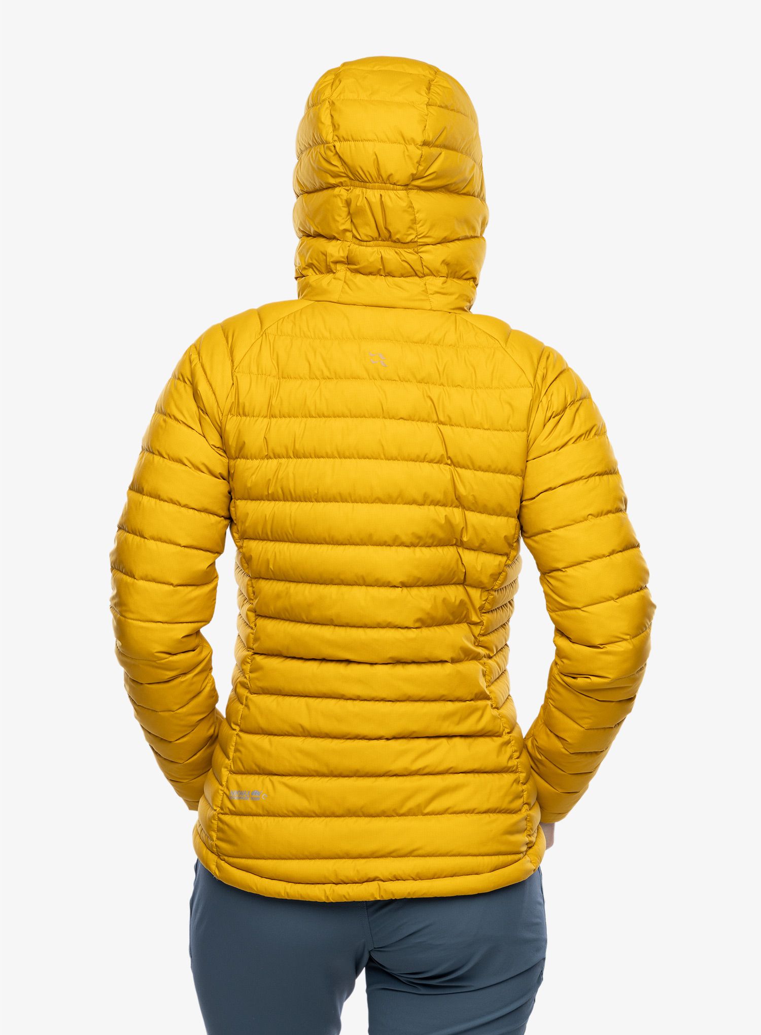 Пуховик жіноча Rab Infinity Microlight Jacket - sahara