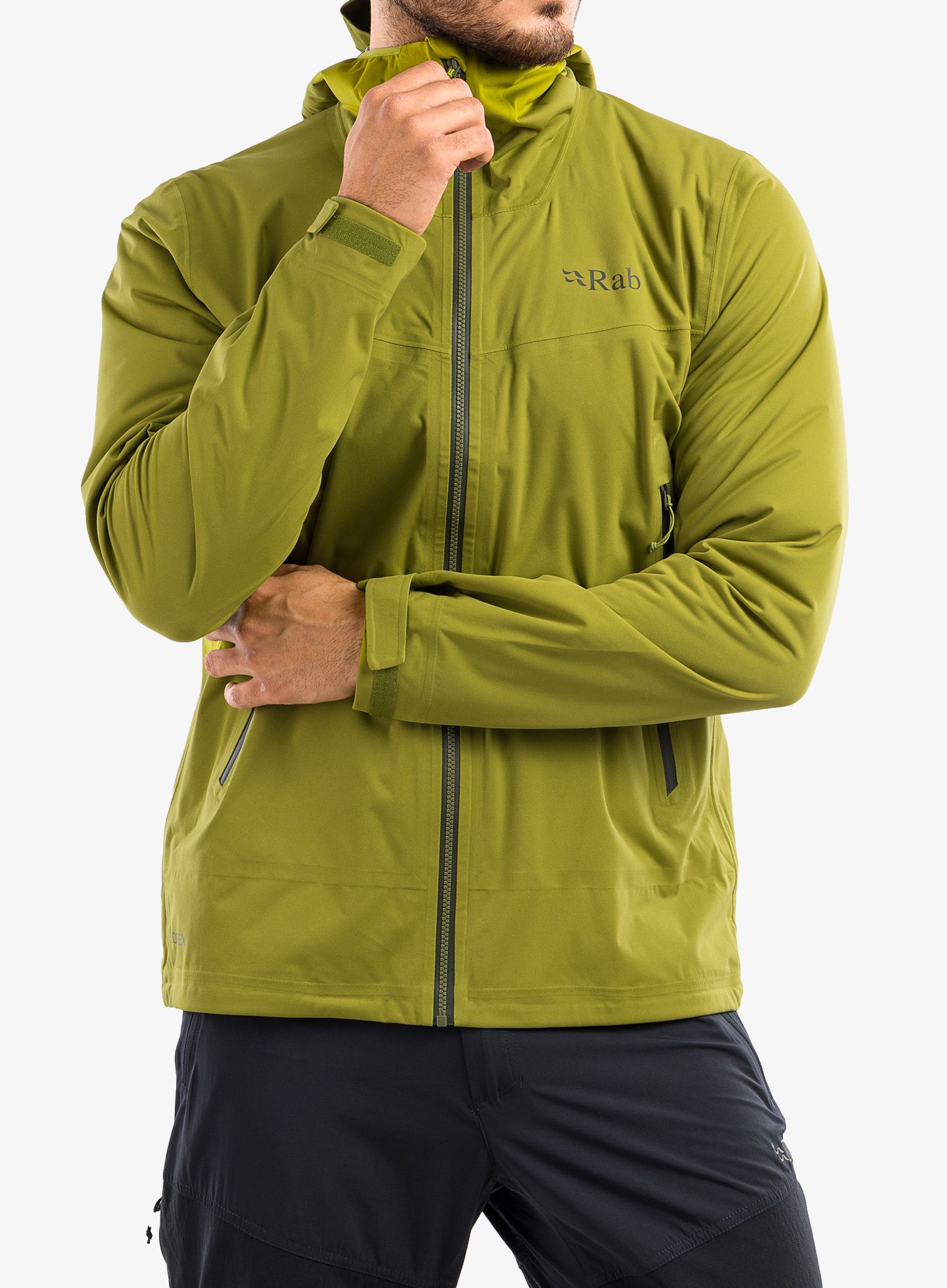 Куртка дощовик Rab Kinetic 2.0 Jacket - aspen green