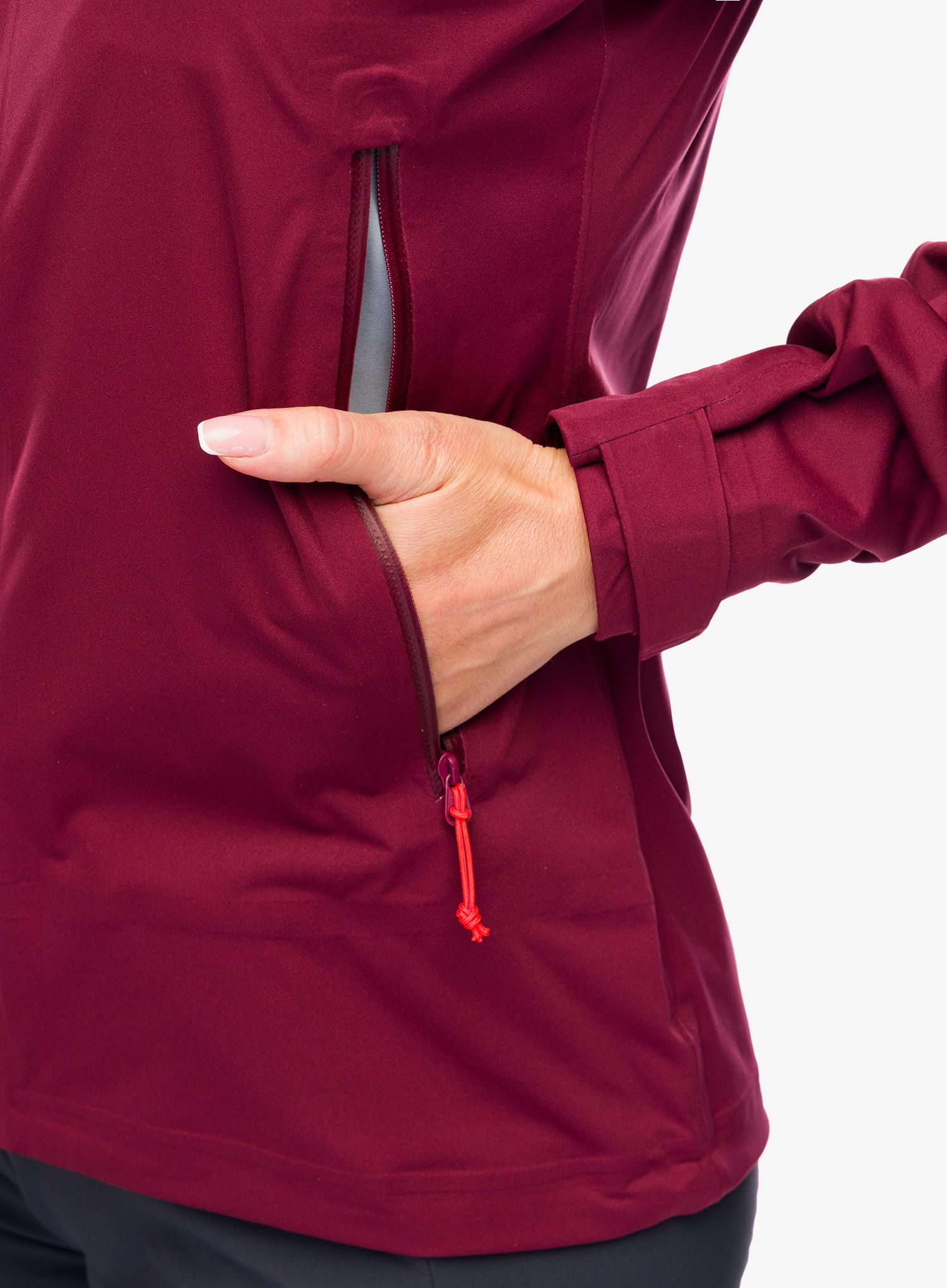 Куртка жіноча Rab Kinetic 2.0 Jacket - deep heather