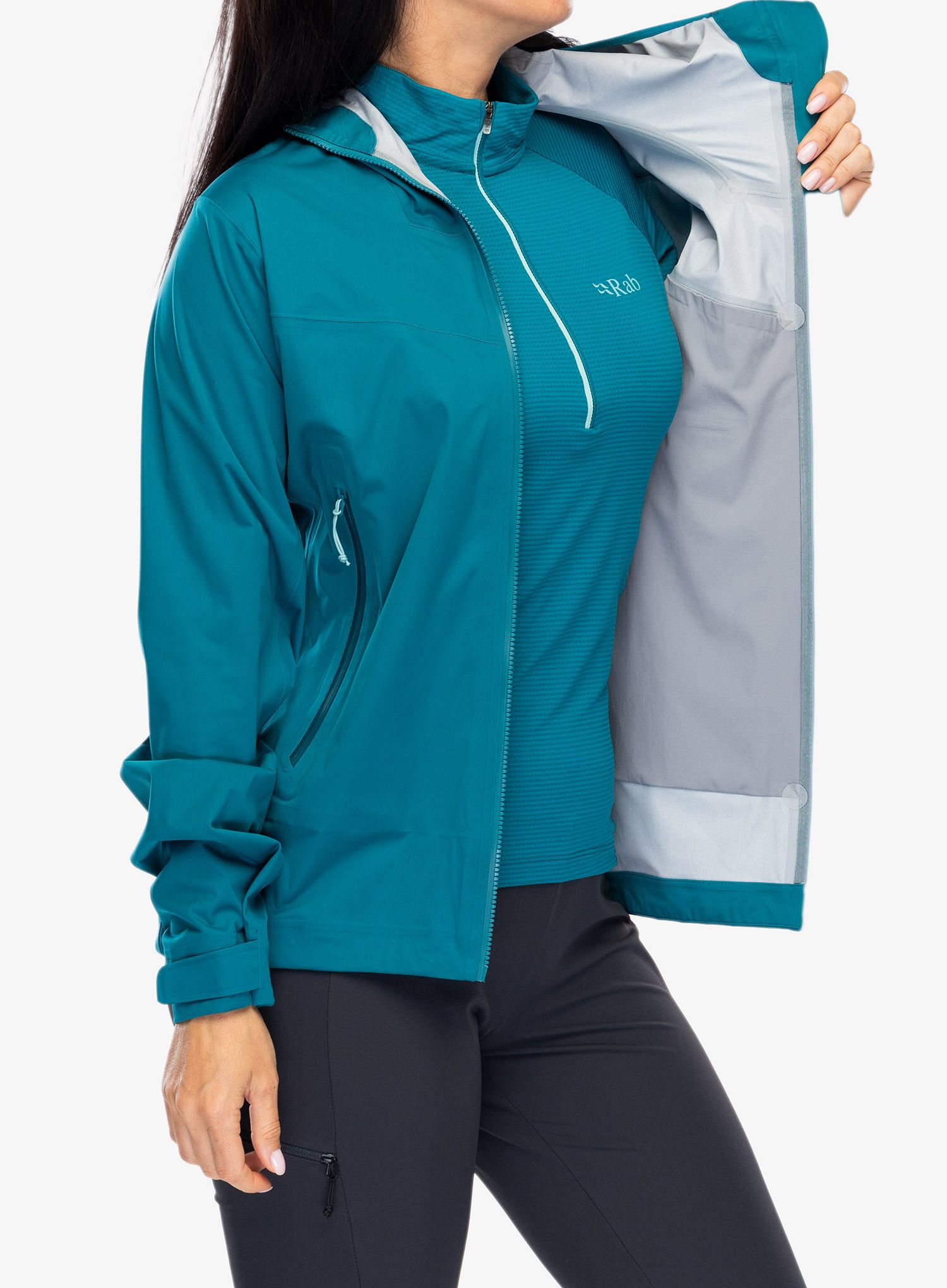 Куртка для гір жіноча Rab Kinetic 2.0 Jacket - ultramarine