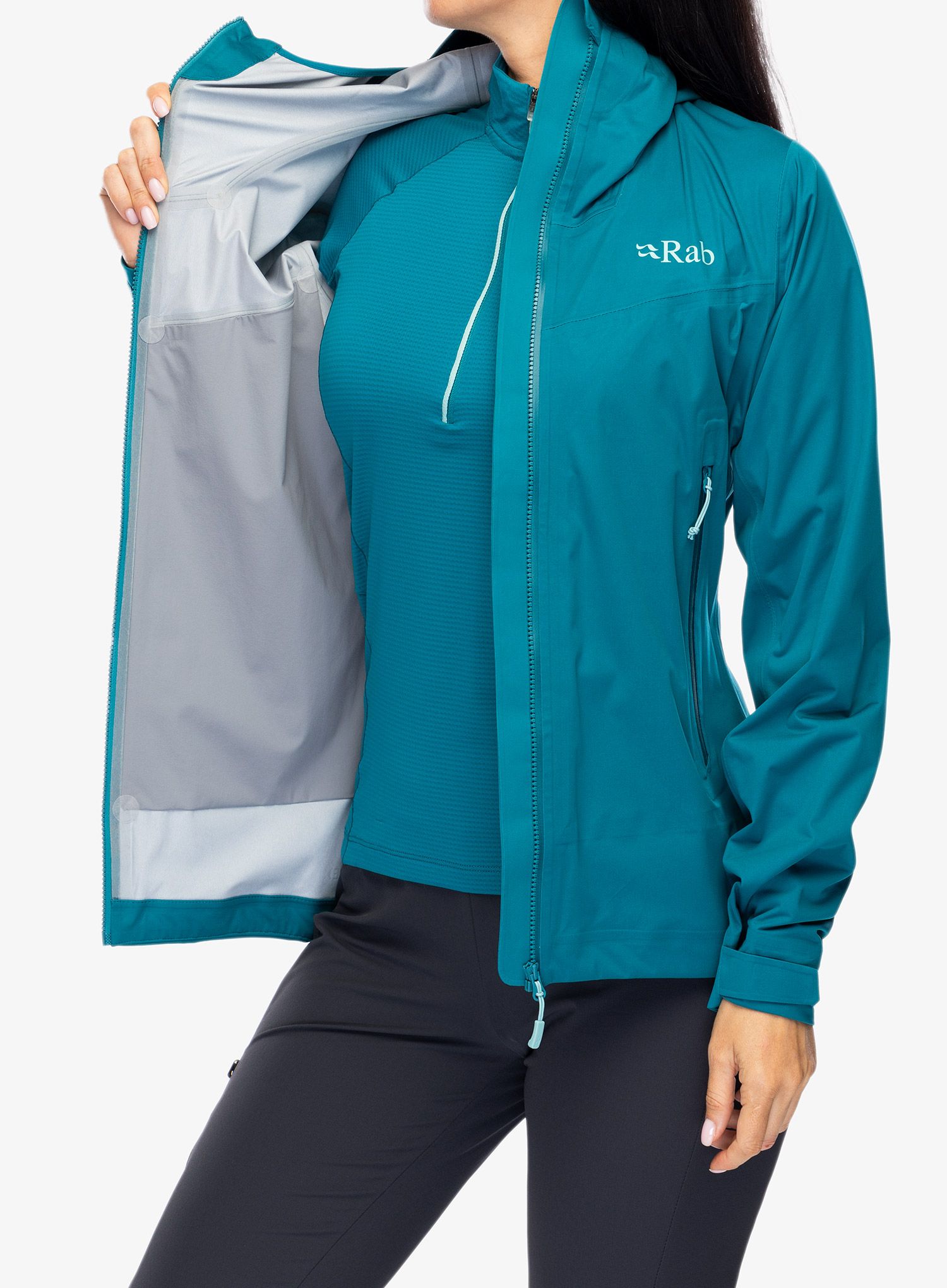 Куртка для гір жіноча Rab Kinetic 2.0 Jacket - ultramarine
